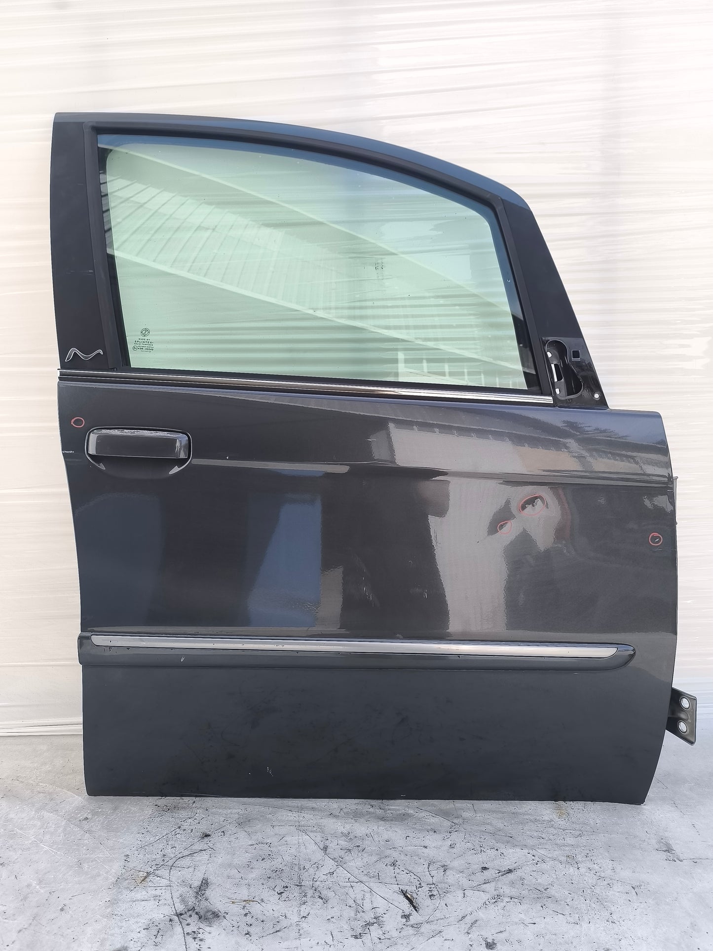 Sportello anteriore dx Lancia Musa anno 2004-2012 grigio scuro ecoAG8144