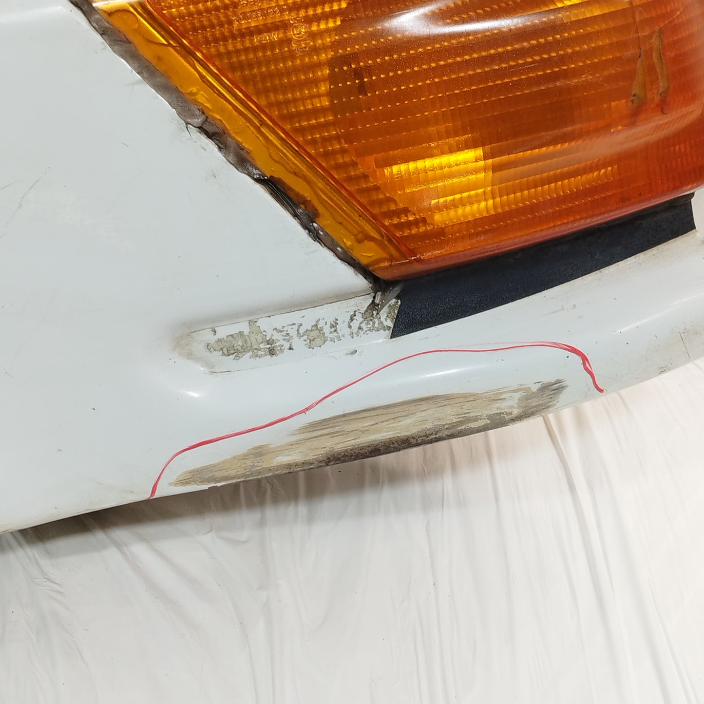 Parafango anteriore dx bianco Iveco Daily C13 III 2000-2006 ecoAC16651