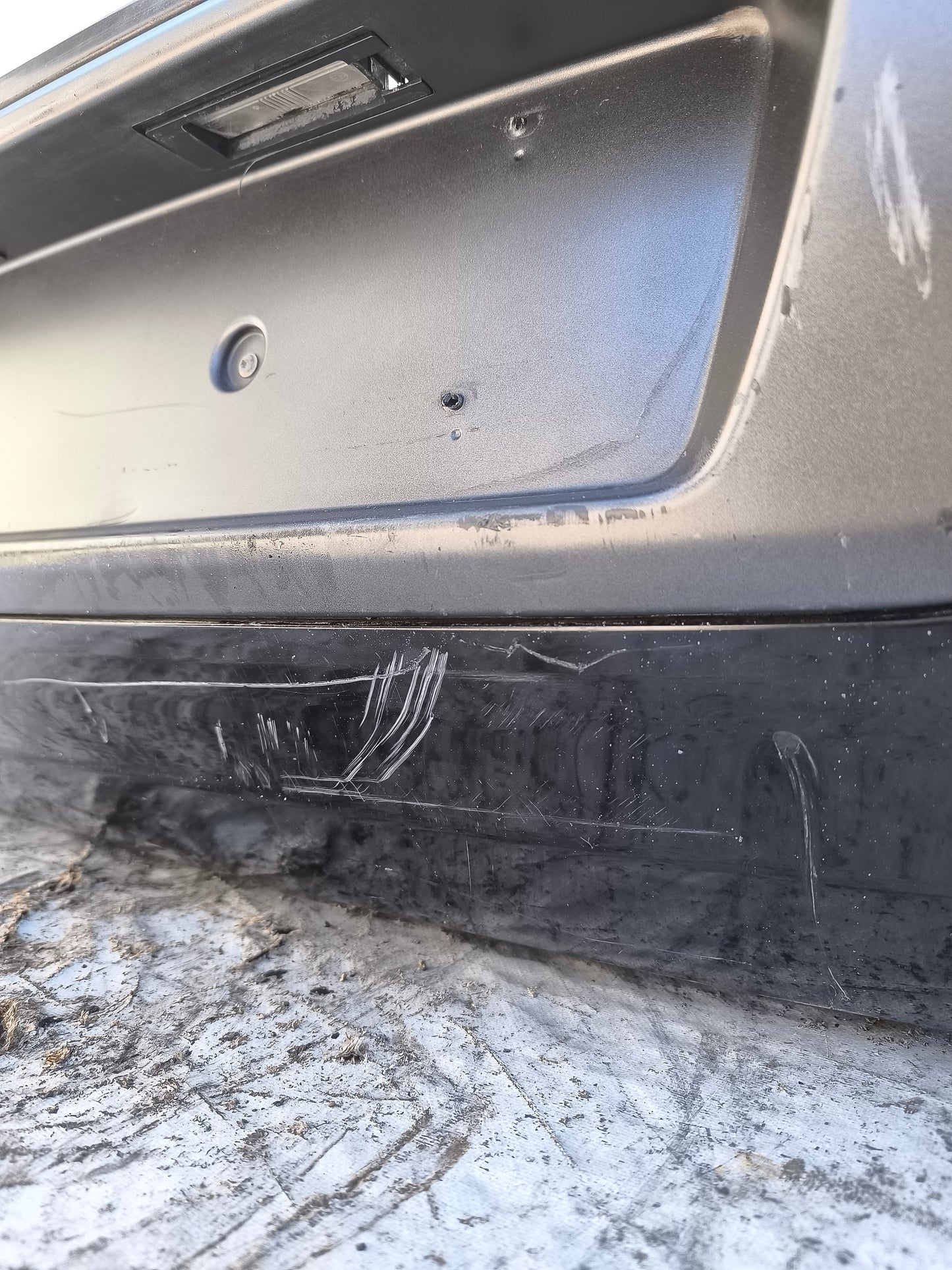 Paraurti posteriore nero Fiat Punto Evo ecoAG8369