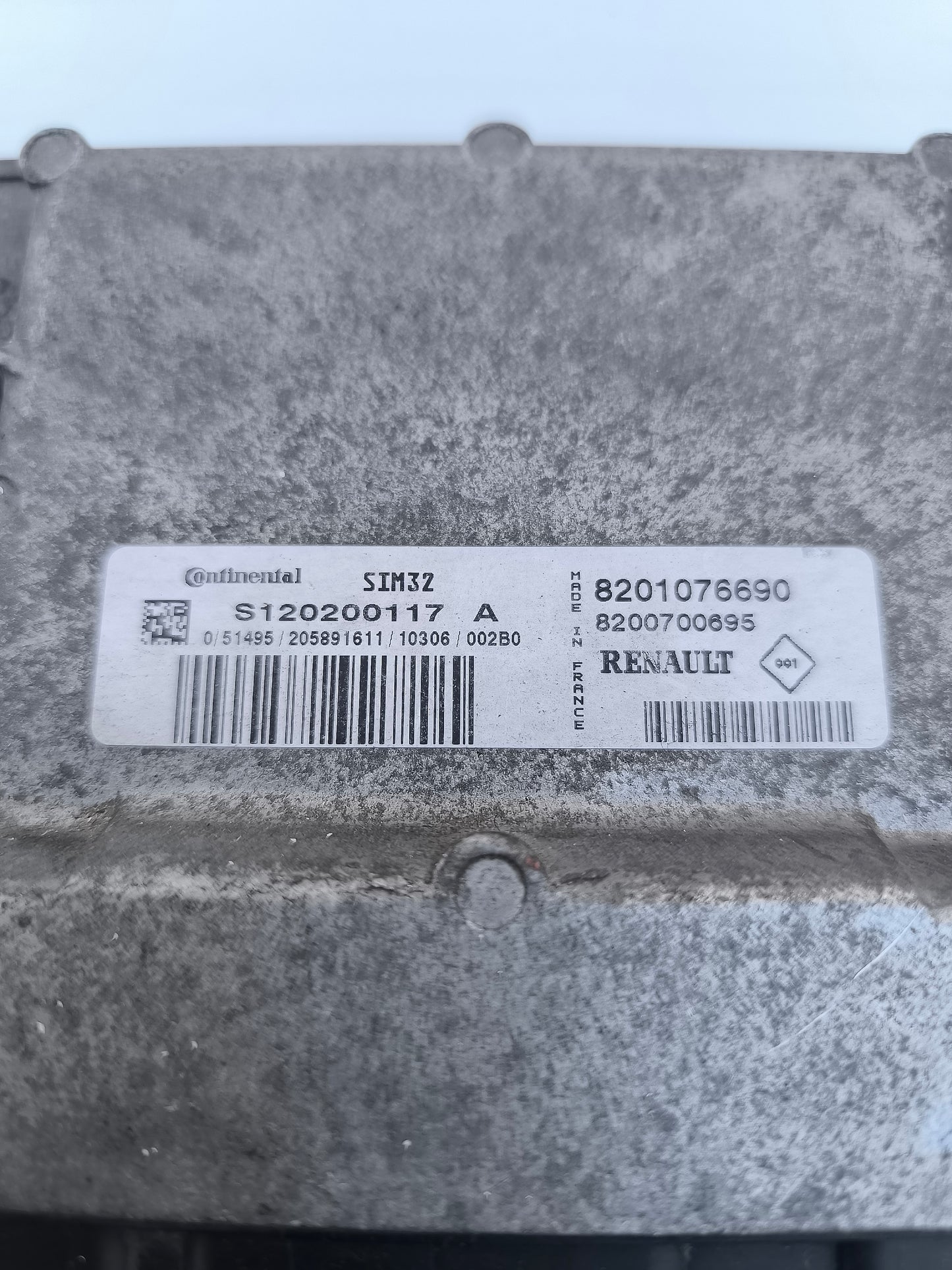 Kit accensione Renault Twingo 1.2 B anno 2010 Cod. S12020200117 ecoAG6889