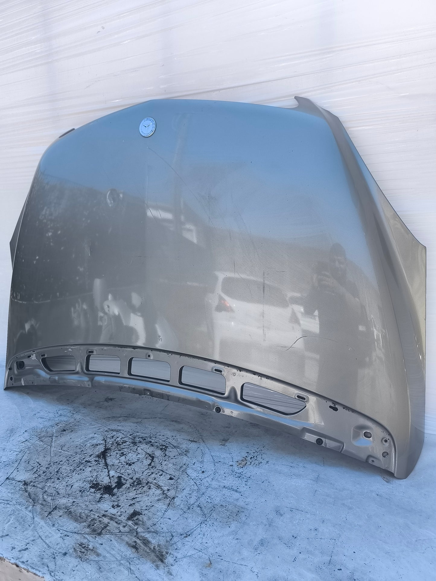 Cofano grigio scuro Mercedes Classe B W245 2005-2011 ecoAG8343