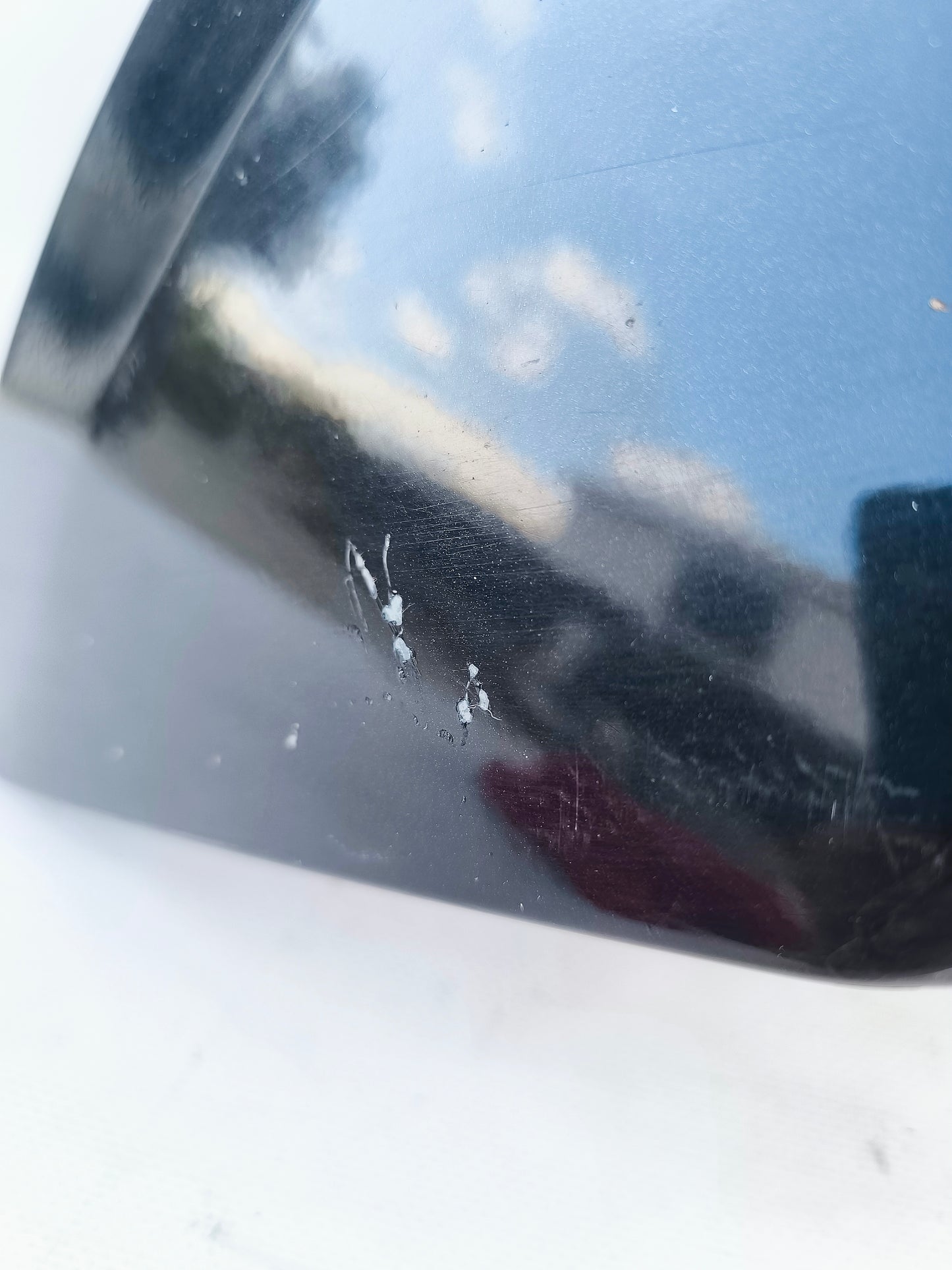 Schwarzer linker Kotflügel vorne Mercedes ML W164 ecoAG7004