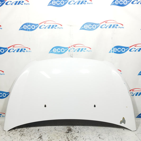 Weiße Motorhaube Chevrolet Spark 2011 ecoAC9704