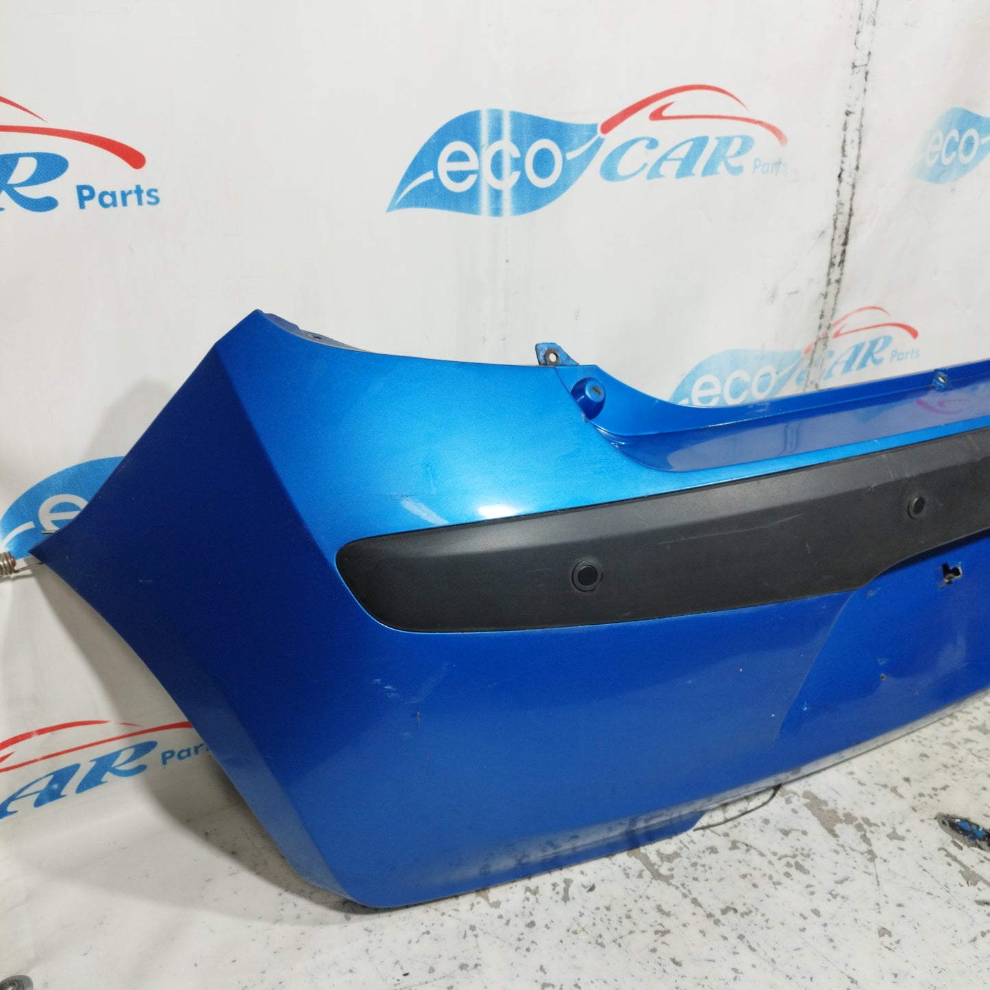 Heckstoßstange in Elektrischblau für Hyundai i10 2008 ecoAC9783