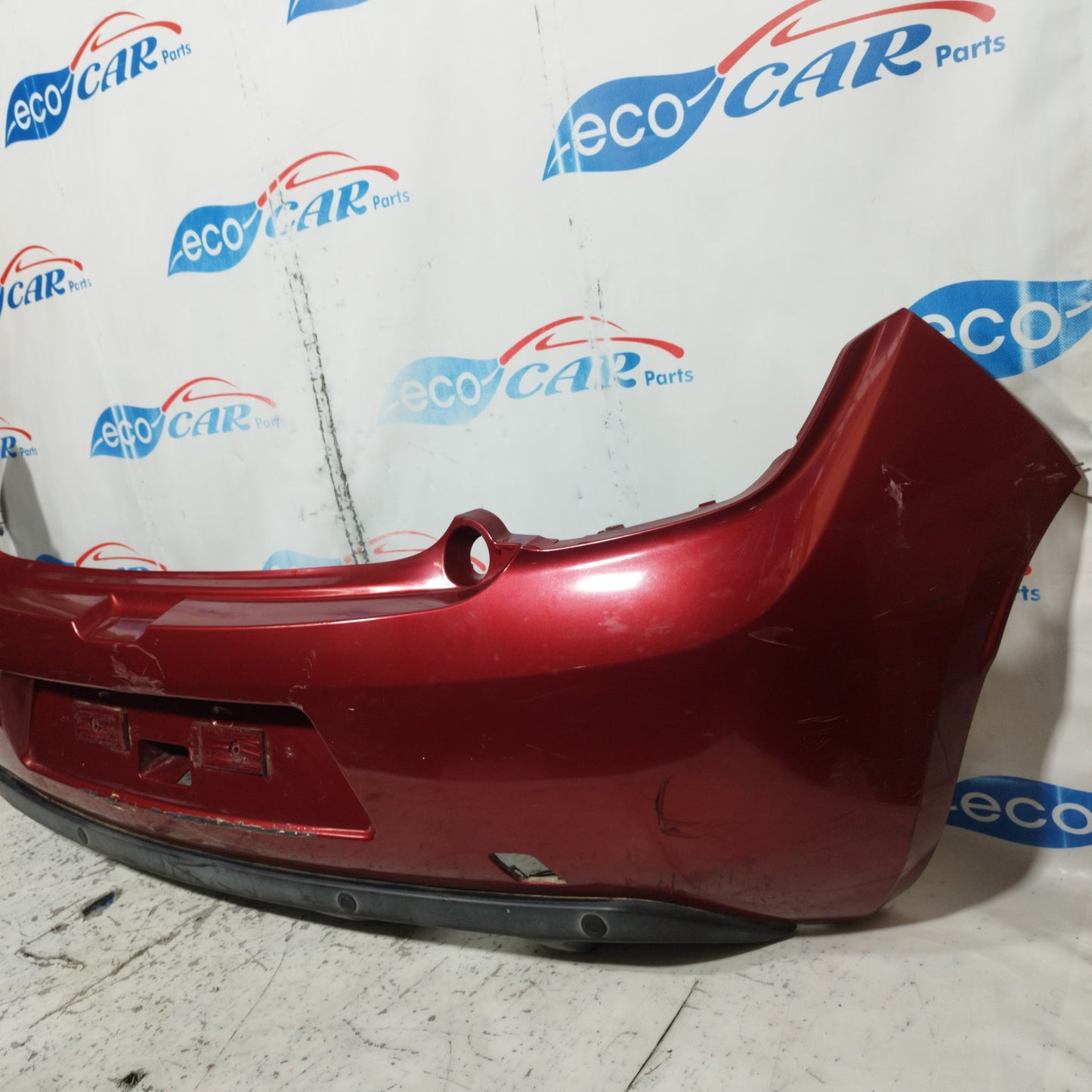 Citroen DS3 2010 ecoAC9975 burgundy rear bumper