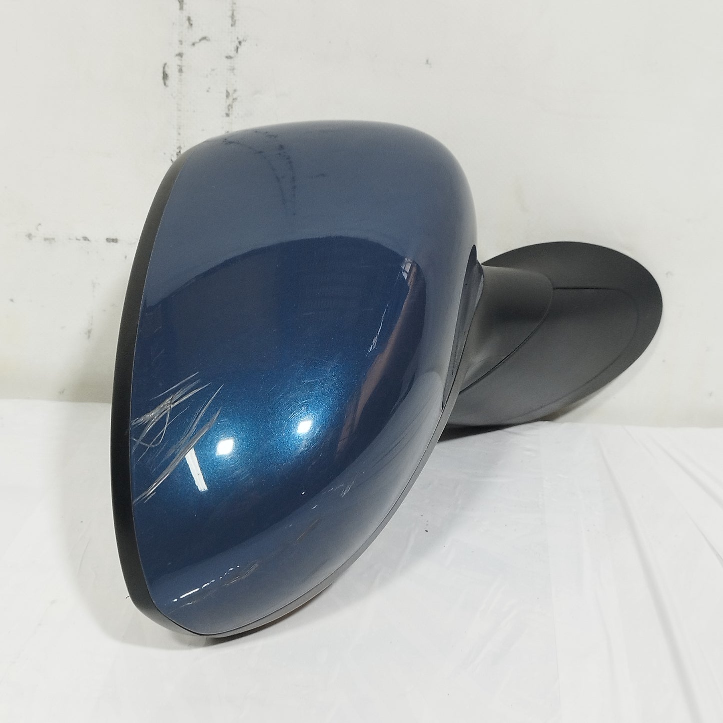 Specchietto elettrico anteriore dx blu impeccabile metallizzato Fiat 500 2008 7 pin ecoAC15296