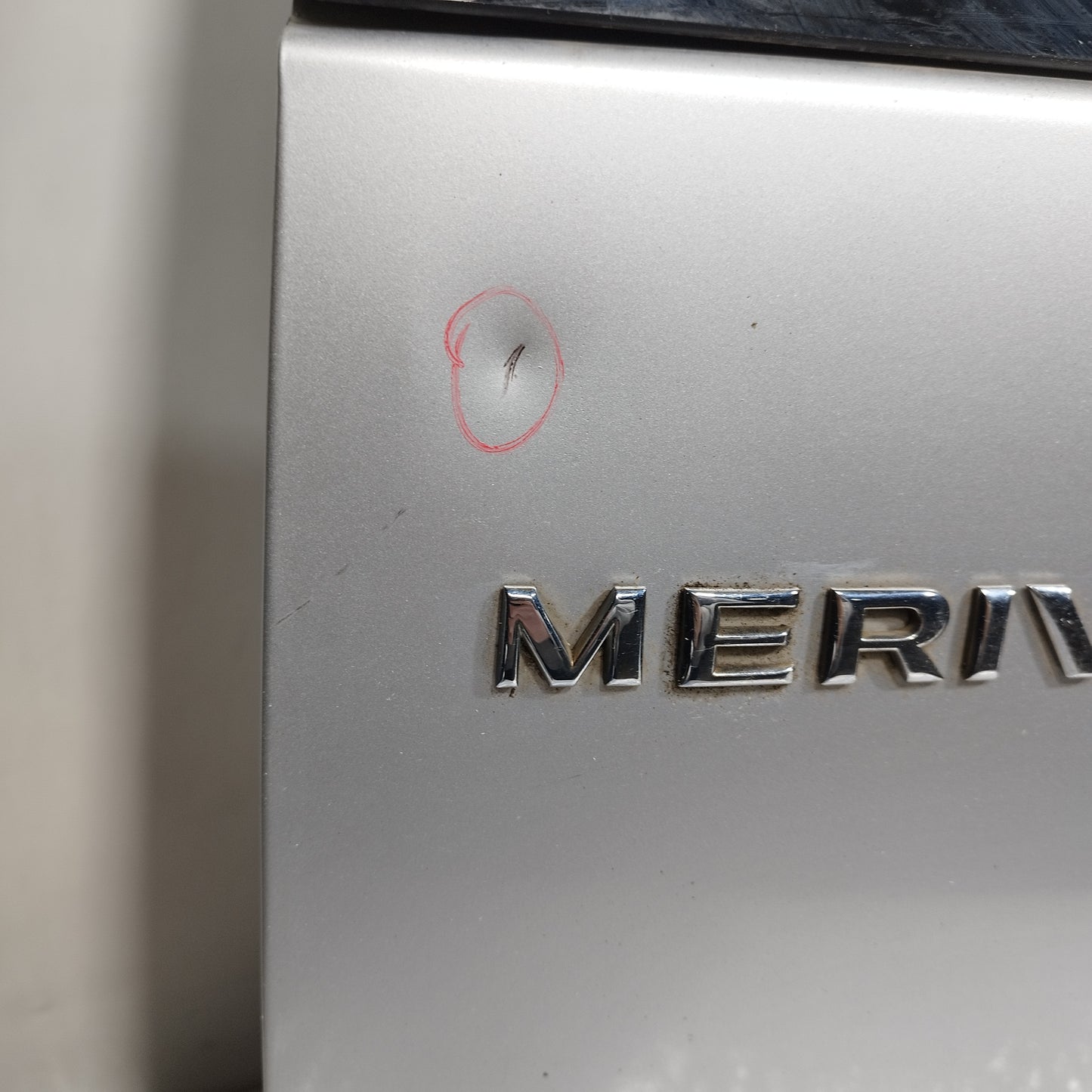 Portellone posteriore grigio Opel Meriva 2003 ecoAC14871
