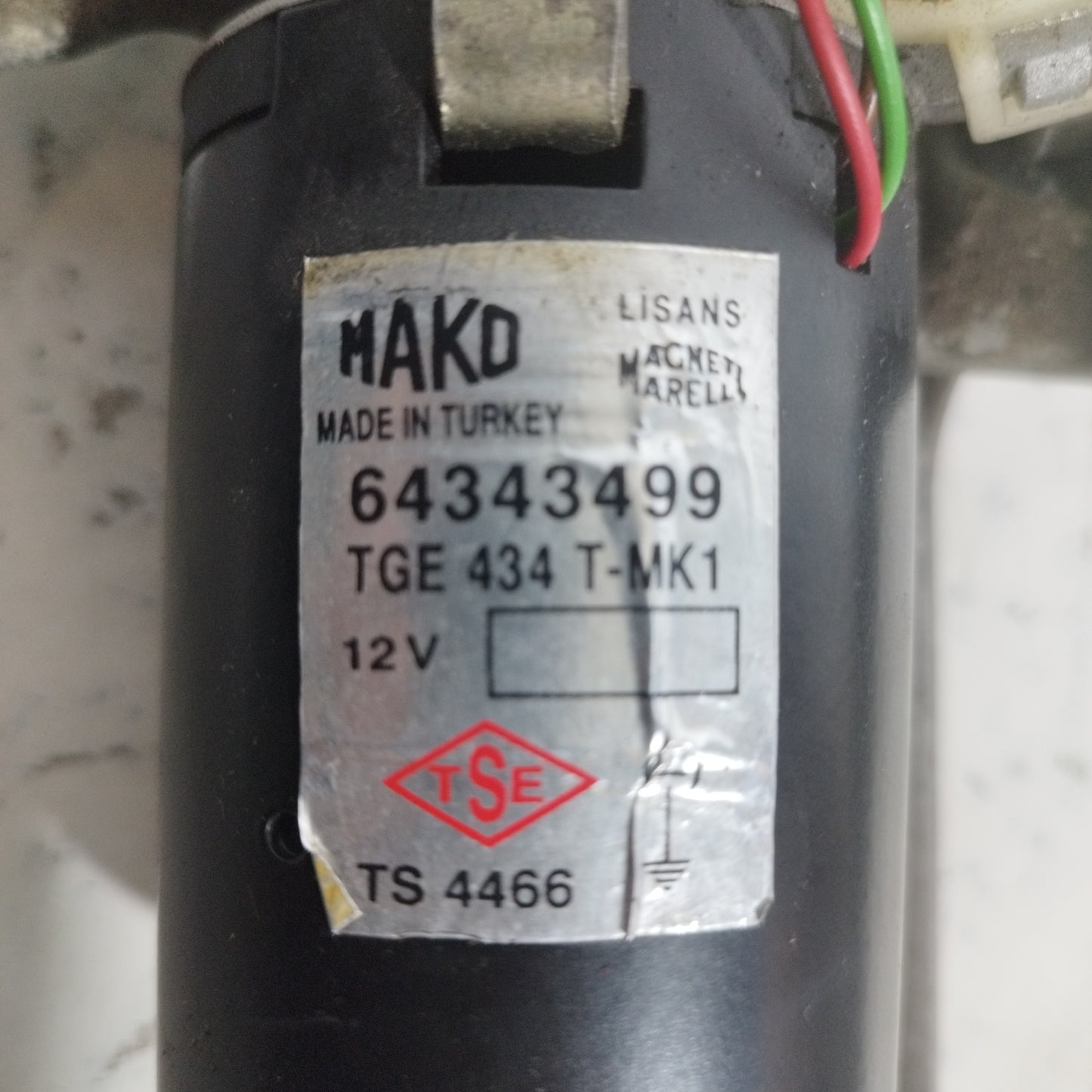 Motorino tergicristalli anteriore Fiat Strada 2008 cod: 64343499 ecoAC9186