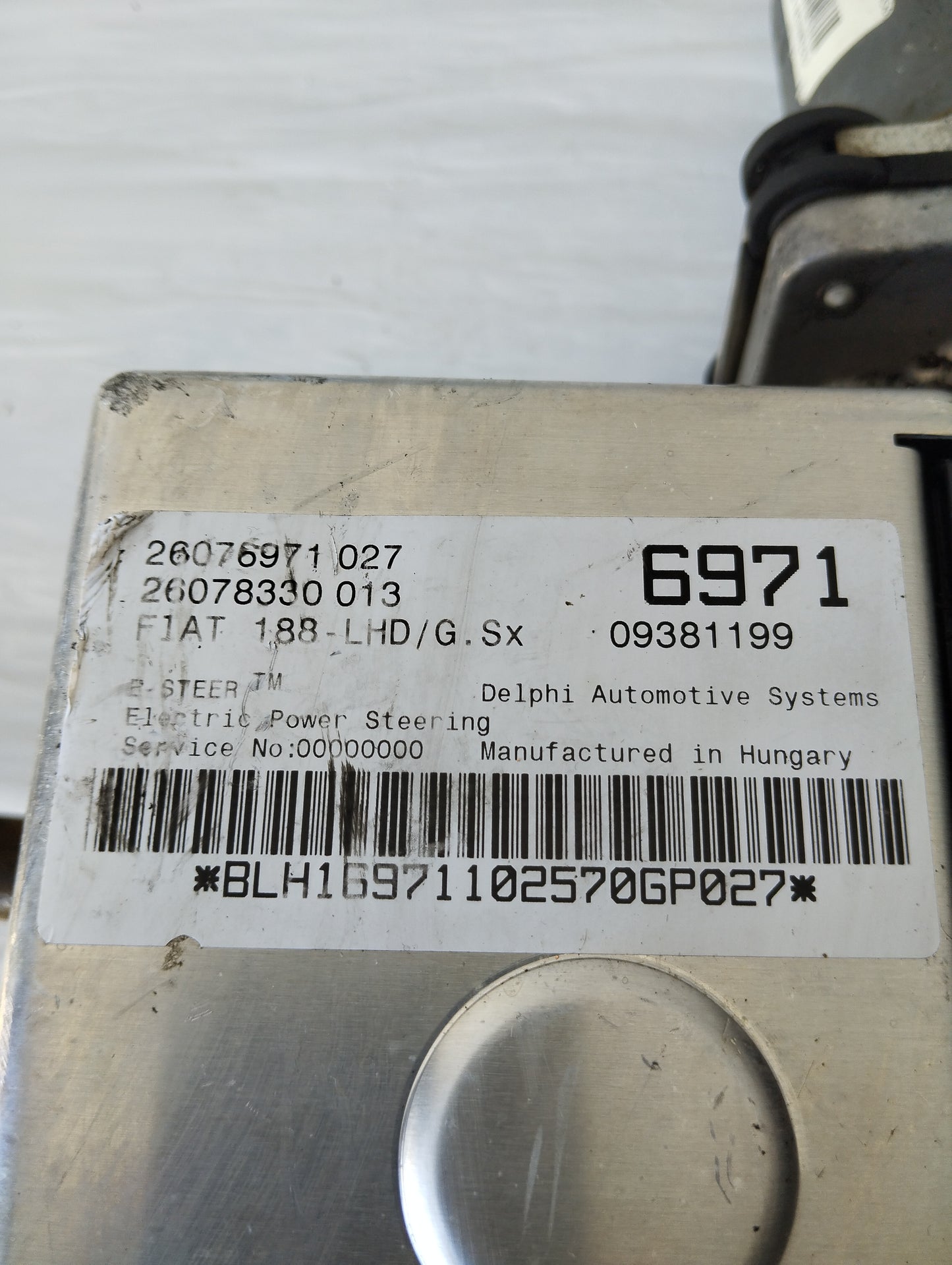 Piantone sterzo City Fiat Punto 188 cod: 6971 ecoAG5417