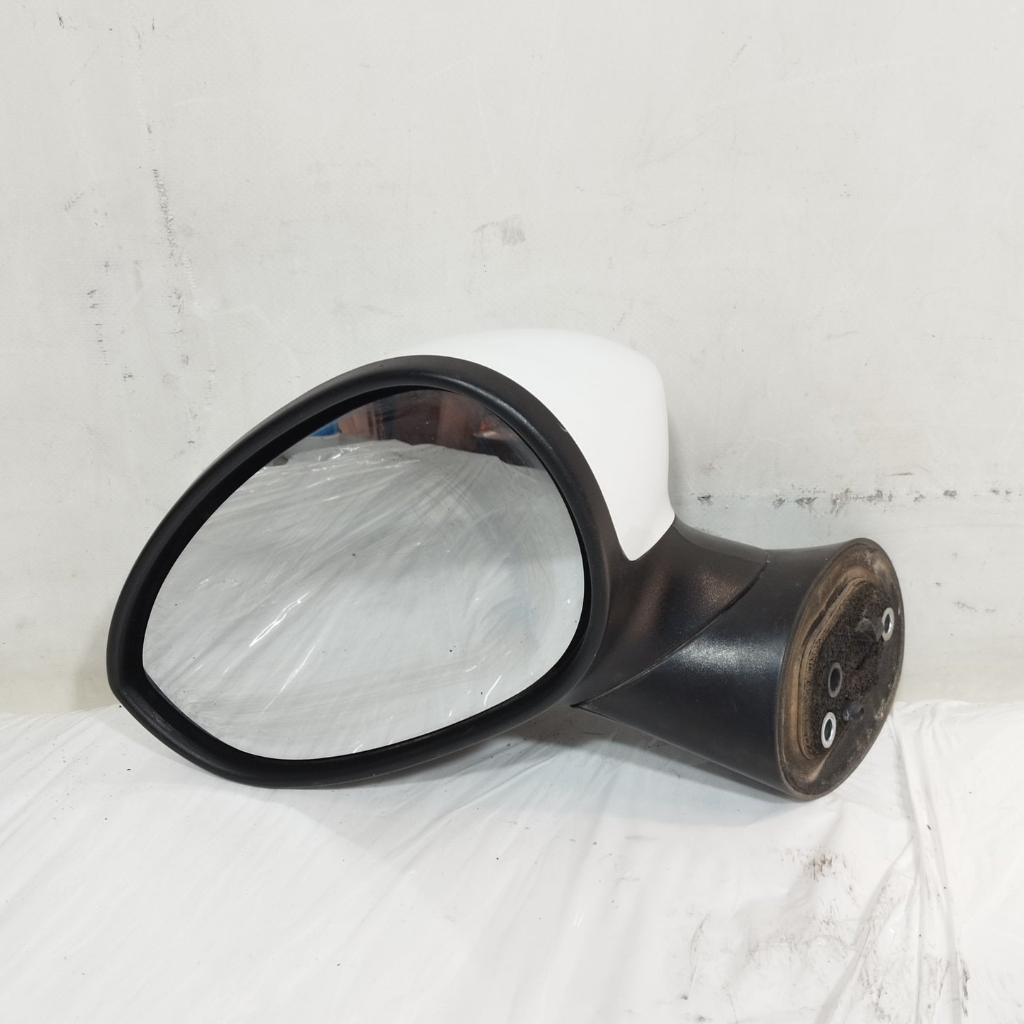 Specchietto elettrico anteriore sx bianco Fiat 500 2007-2015 5pin ecoAC16488