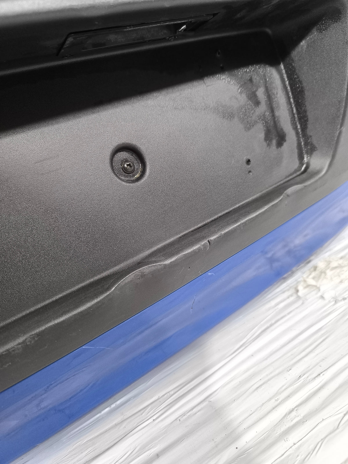 Paraurti posteriore blu elettrico Punto Evo 2009-2012 ecoAG9856
