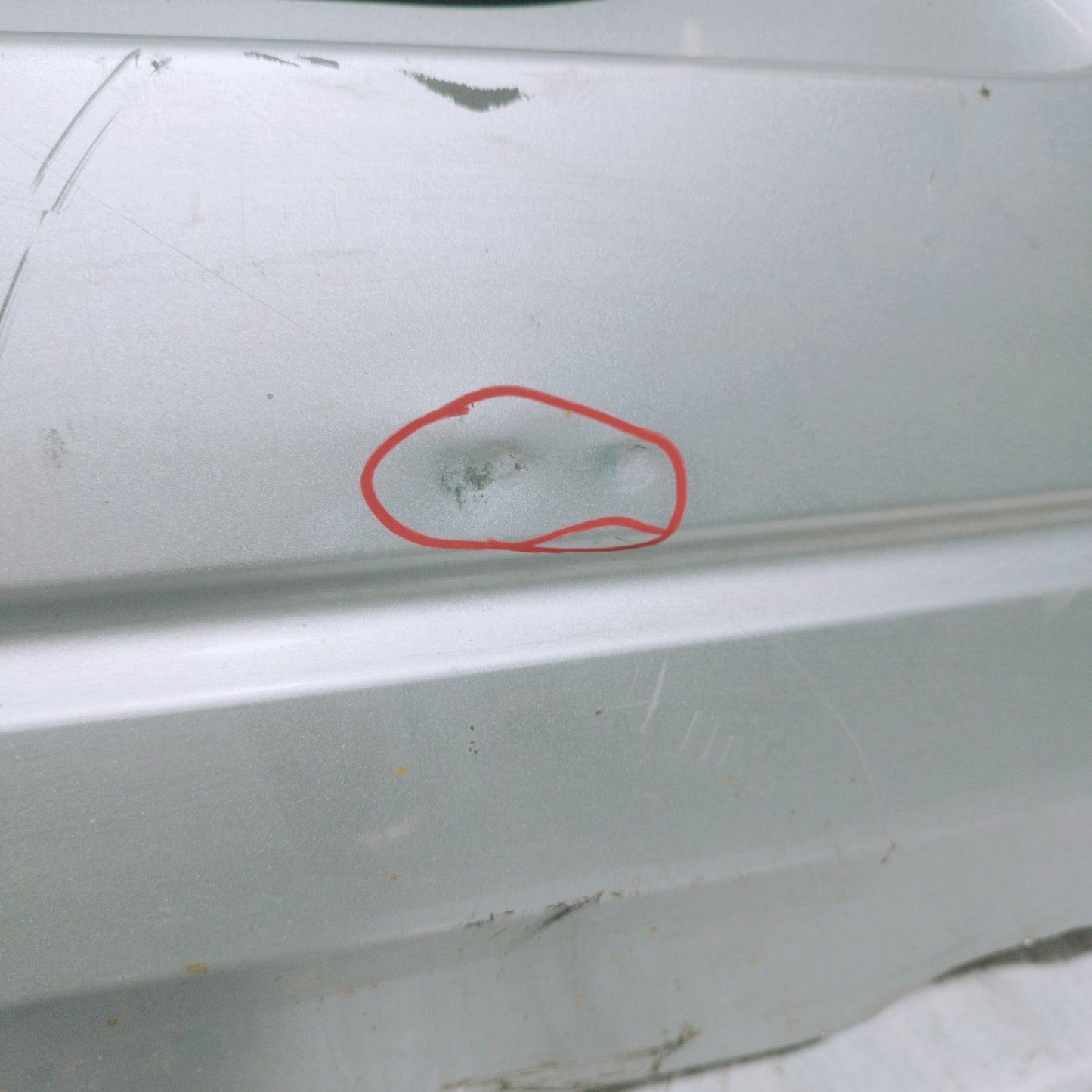 Paraurti posteriore grigio Peugeot 108 2014-2021 cod: 52159-0h090 ecoAC16404