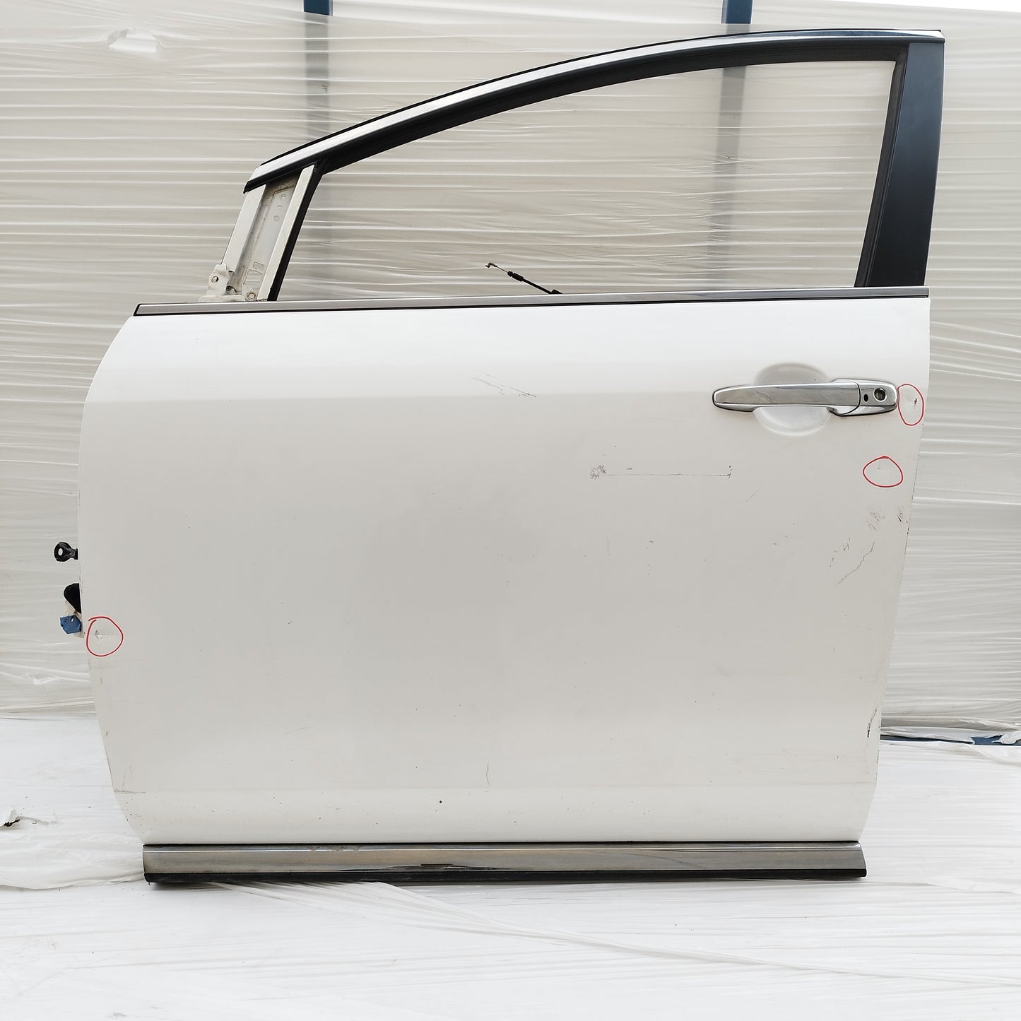 Sportello anteriore sx bianco Mazda CX-7 2009 ecoAC15677