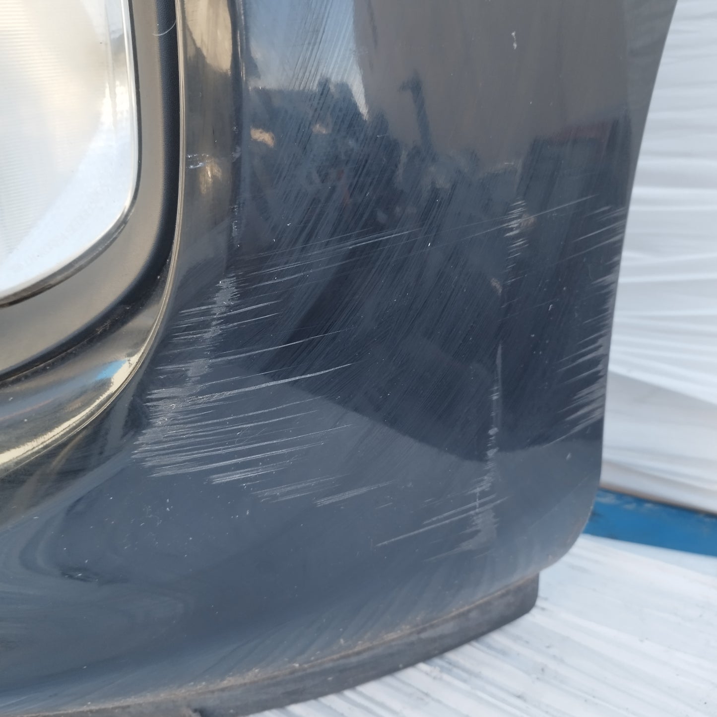 Paraurti anteriore nero Kia Picanto (TA) 2015-2017 Restyling cod: 865111y5000 ecoDM153