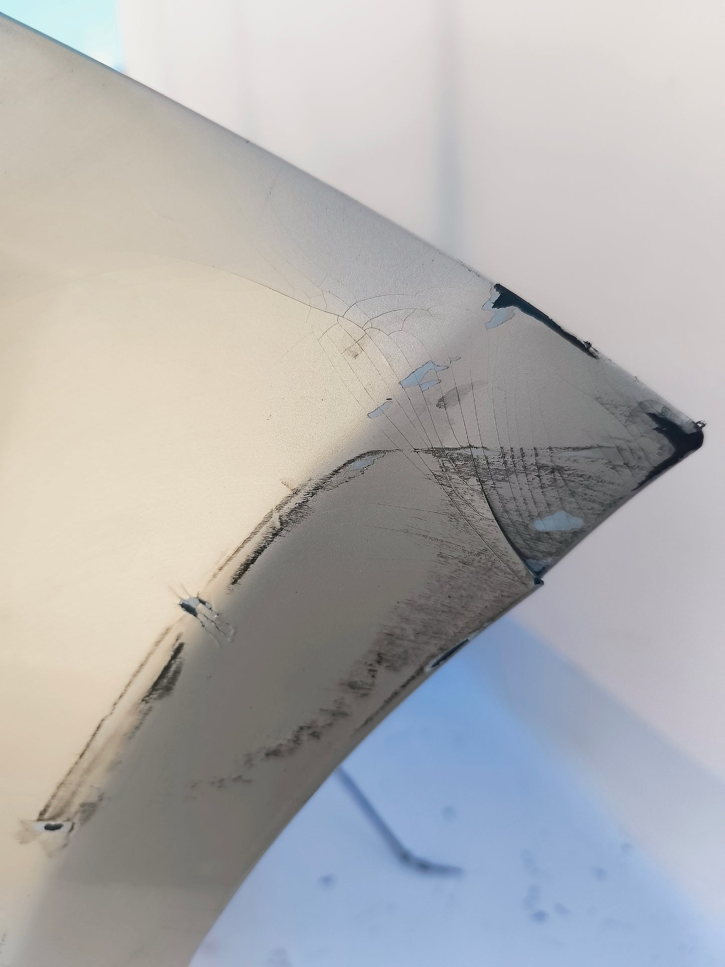 Gardenia white rear bumper Alfa Romeo Mito 2010 ecoAG6431