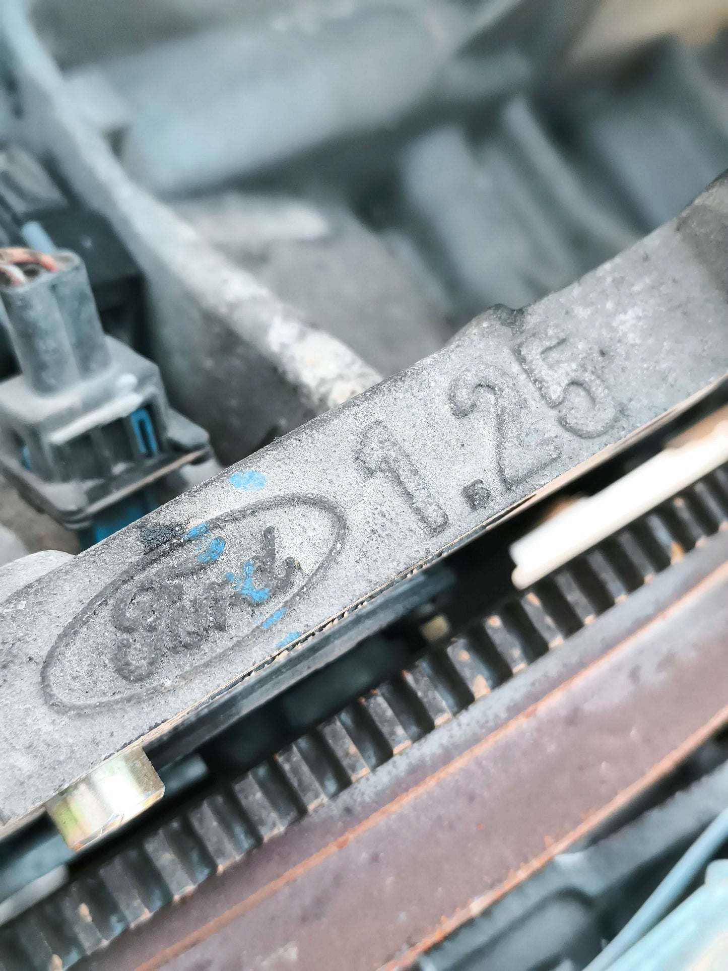 Motore Ford Fiesta 1.2b 16v 55KW 2007 Cod. FUJA ecoAG7251