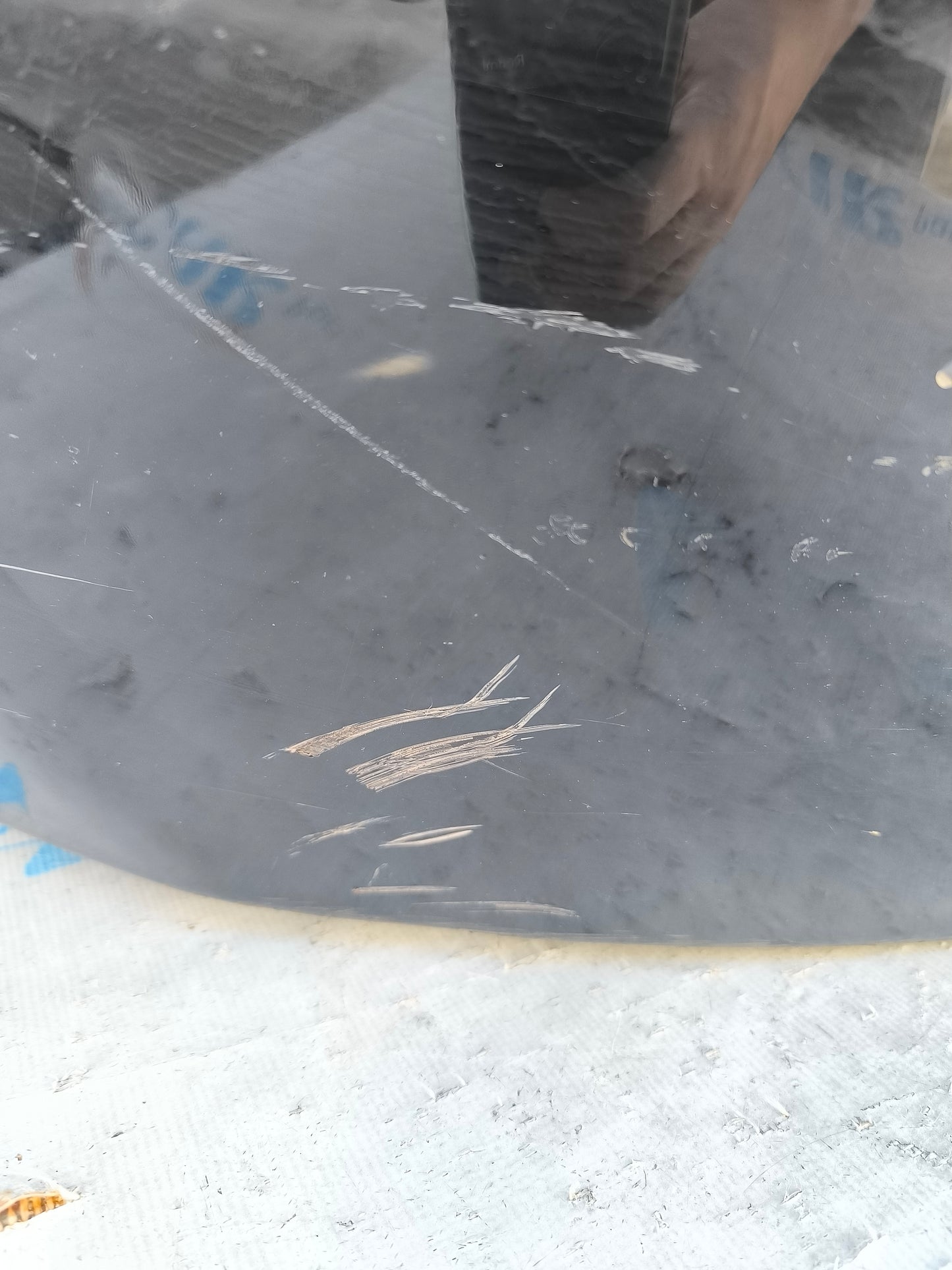 Black front bumper DR1 ecoAG5713