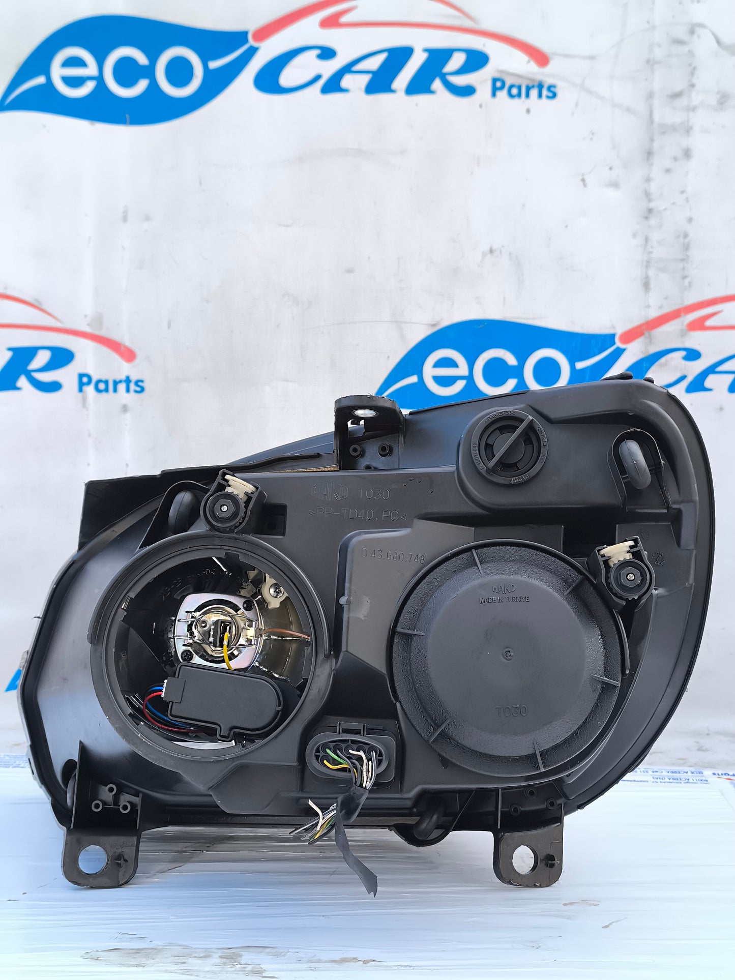 Front right headlight Fiat Doblò 2007 ecoAG6083