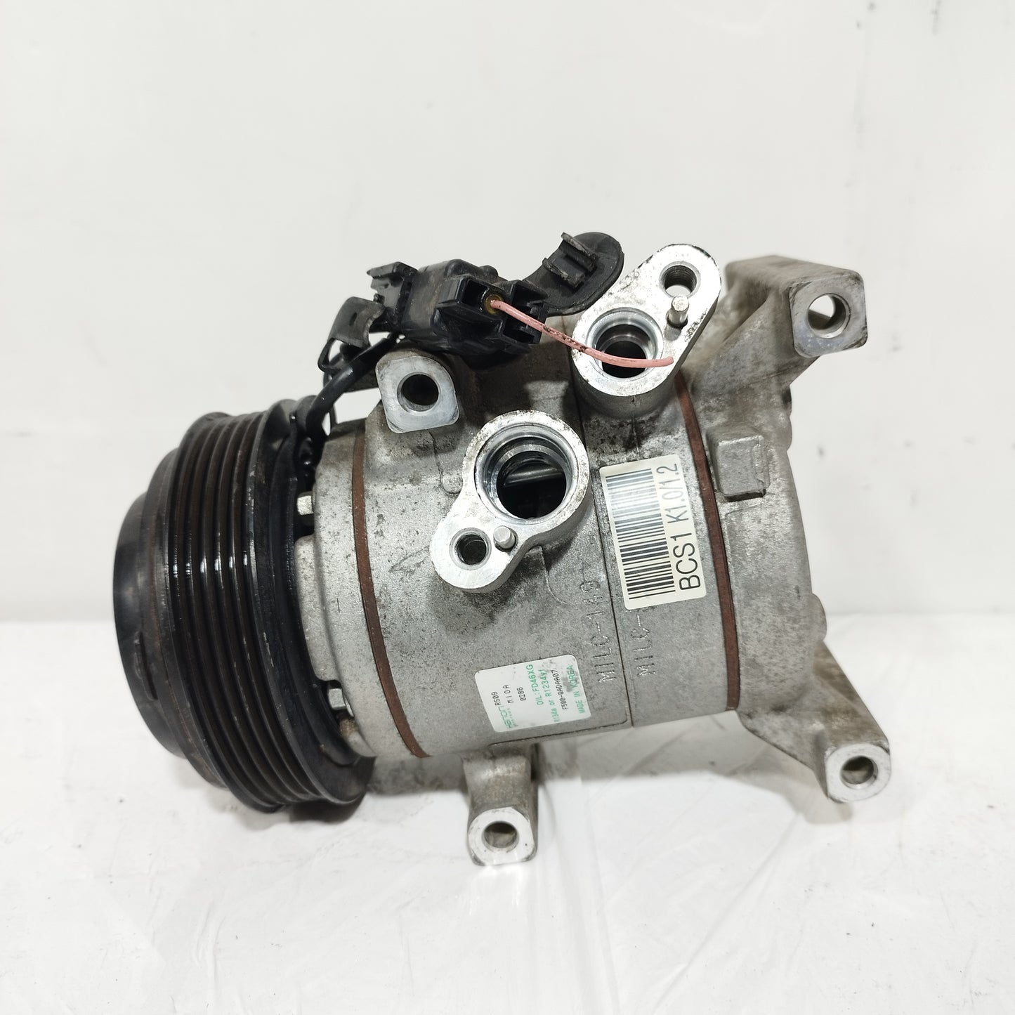 Compressore a / c Hyundai I10 / Kia Picanto 1.0 B 2014-2019 (1 pin) cod: f500-qadaa07 ecoAC15537