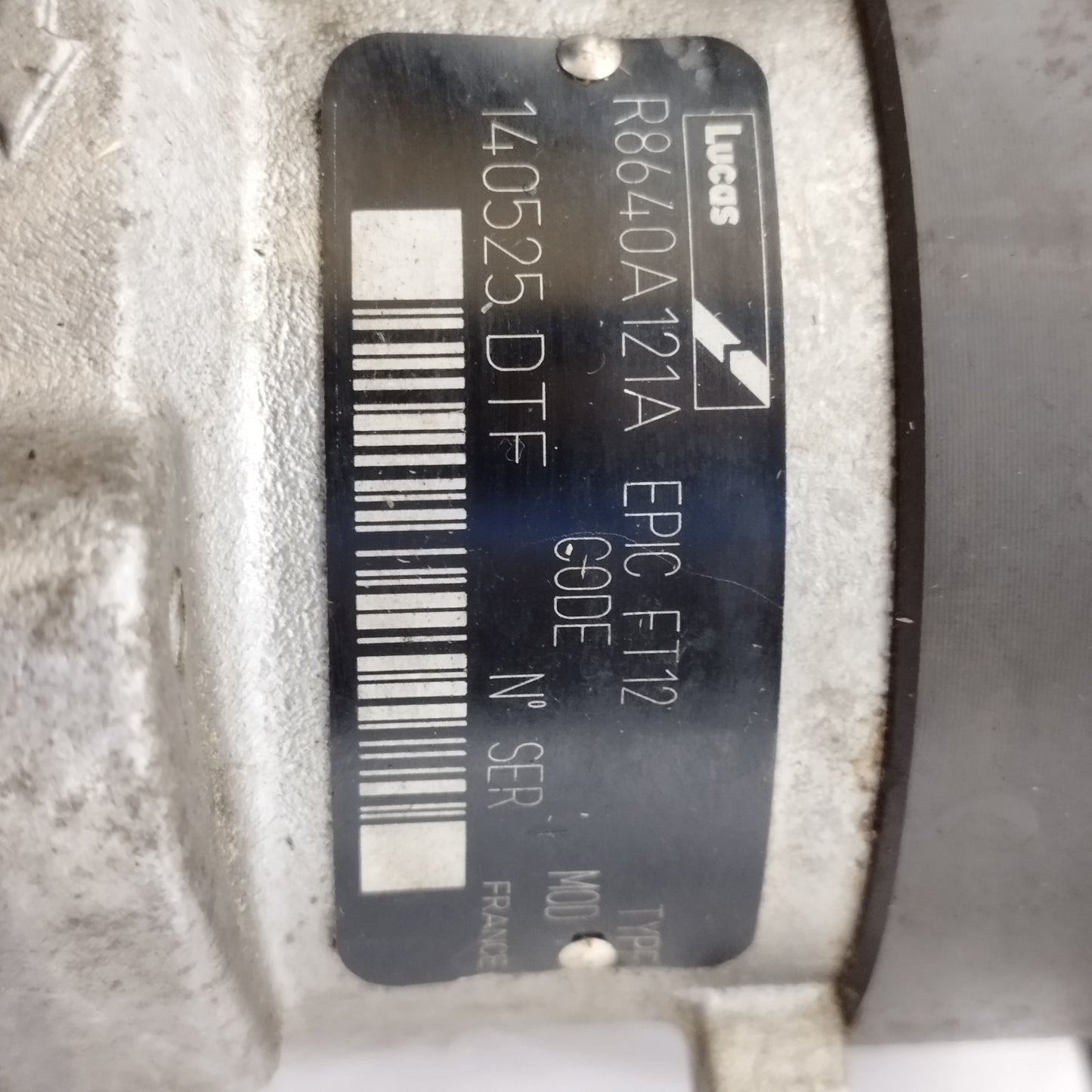 Pompa iniezione Fiat Punto 1.9 D 2000 Codice: R8640A121A ecoAC12852