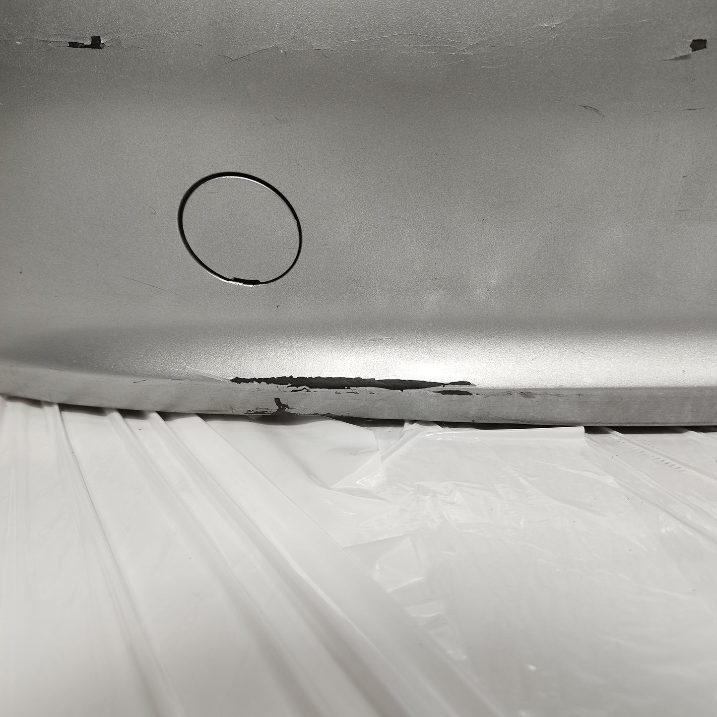 Paraurti posteriore grigio Renault Clio 2008 ecoAC13876