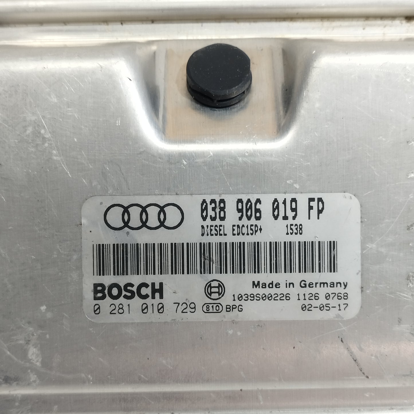 Centralina motore Audi A4 1.9 TDI 2002 cod: 038906019FP ecoAC15924