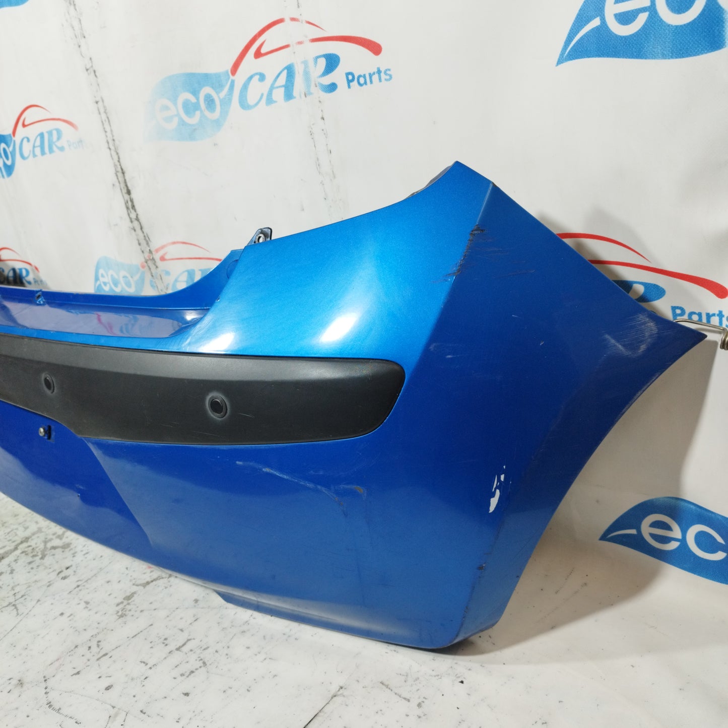 Heckstoßstange in Elektrischblau für Hyundai i10 2008 ecoAC9783