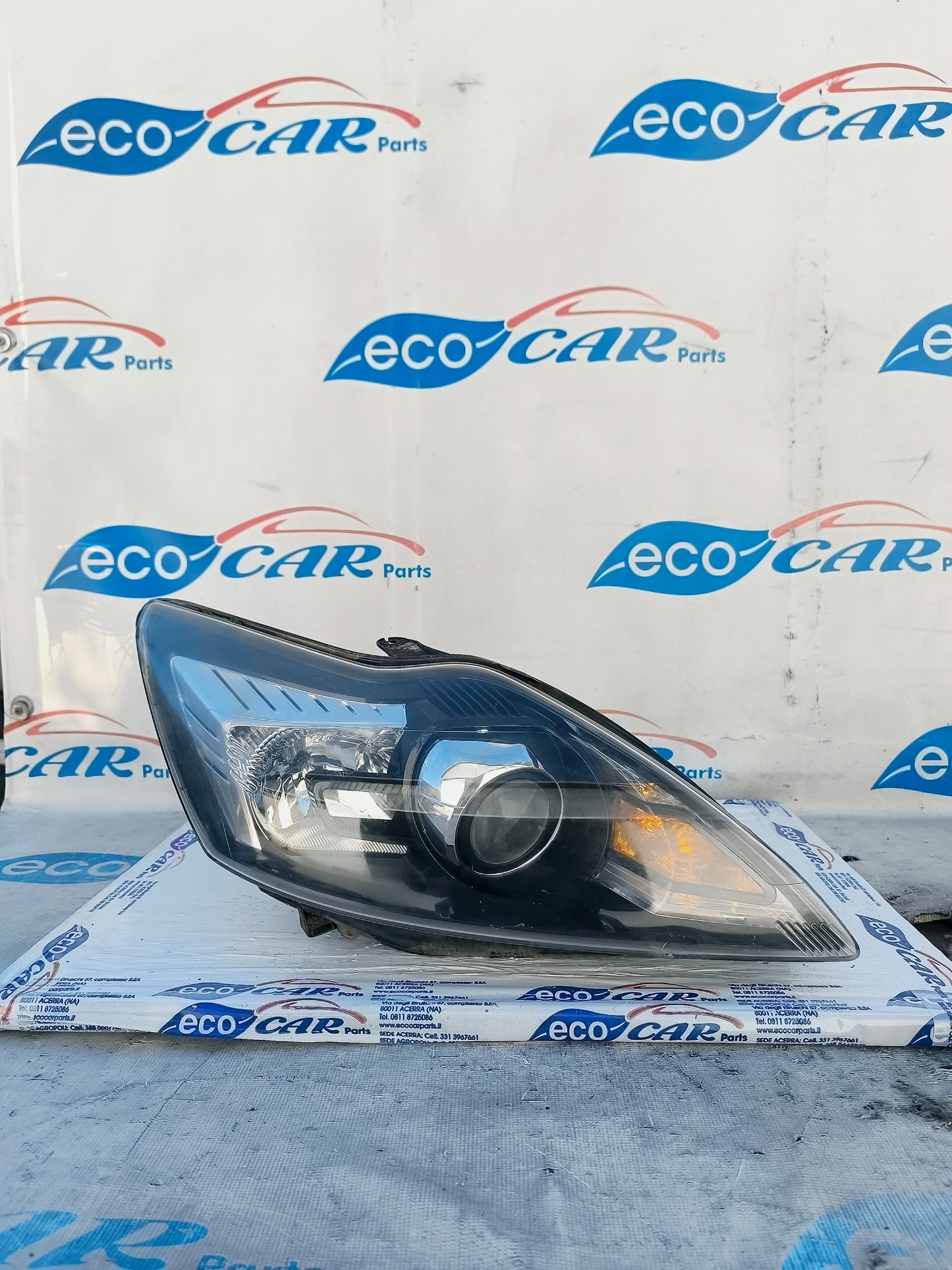 Fanale anteriore dx Ford Focus anno 2009 (fondo nero) ecoAG6317
