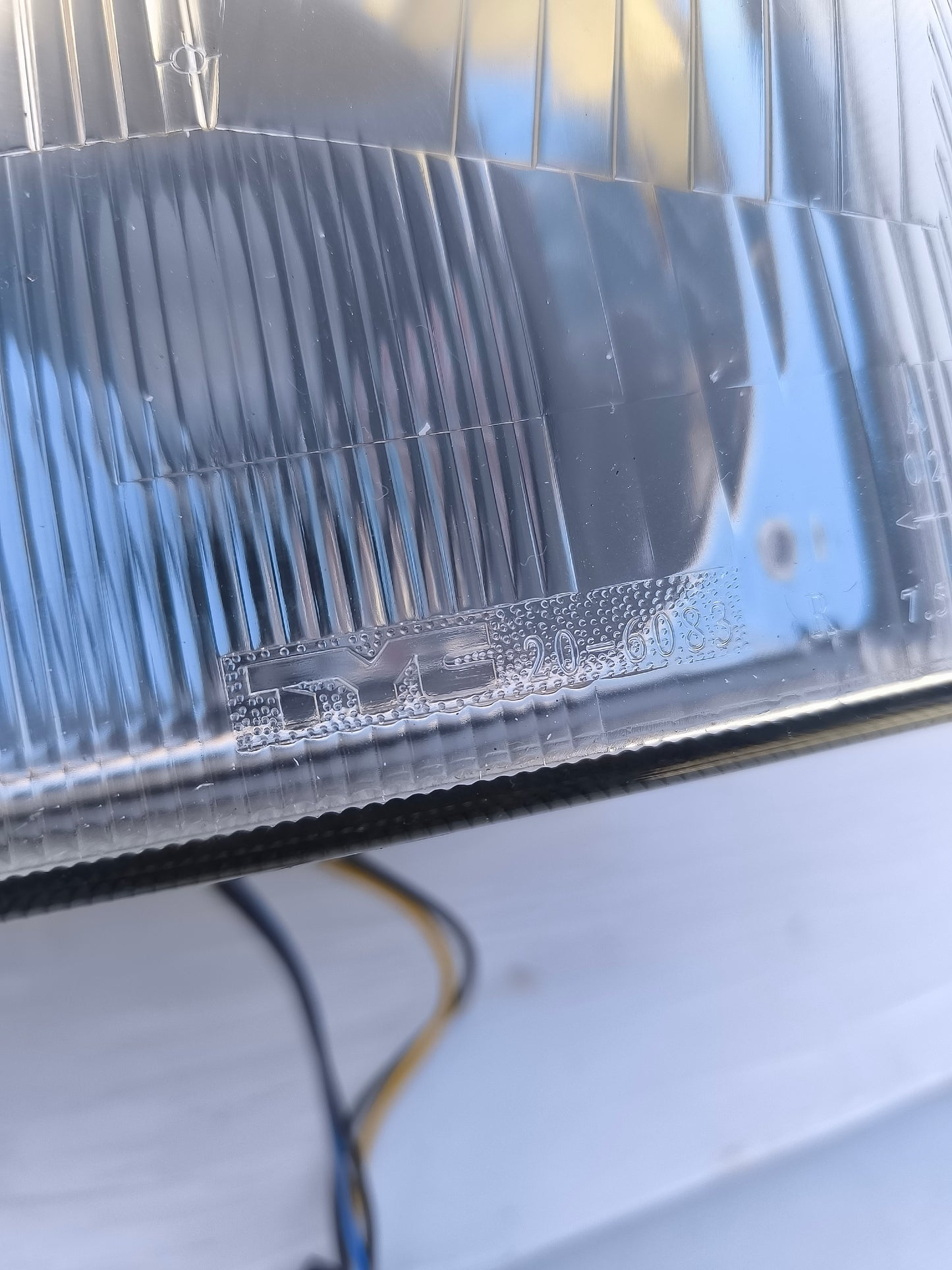 Rechter Frontscheinwerfer Fiat Panda Baujahr 1995 Marke TYC ecoAG6831