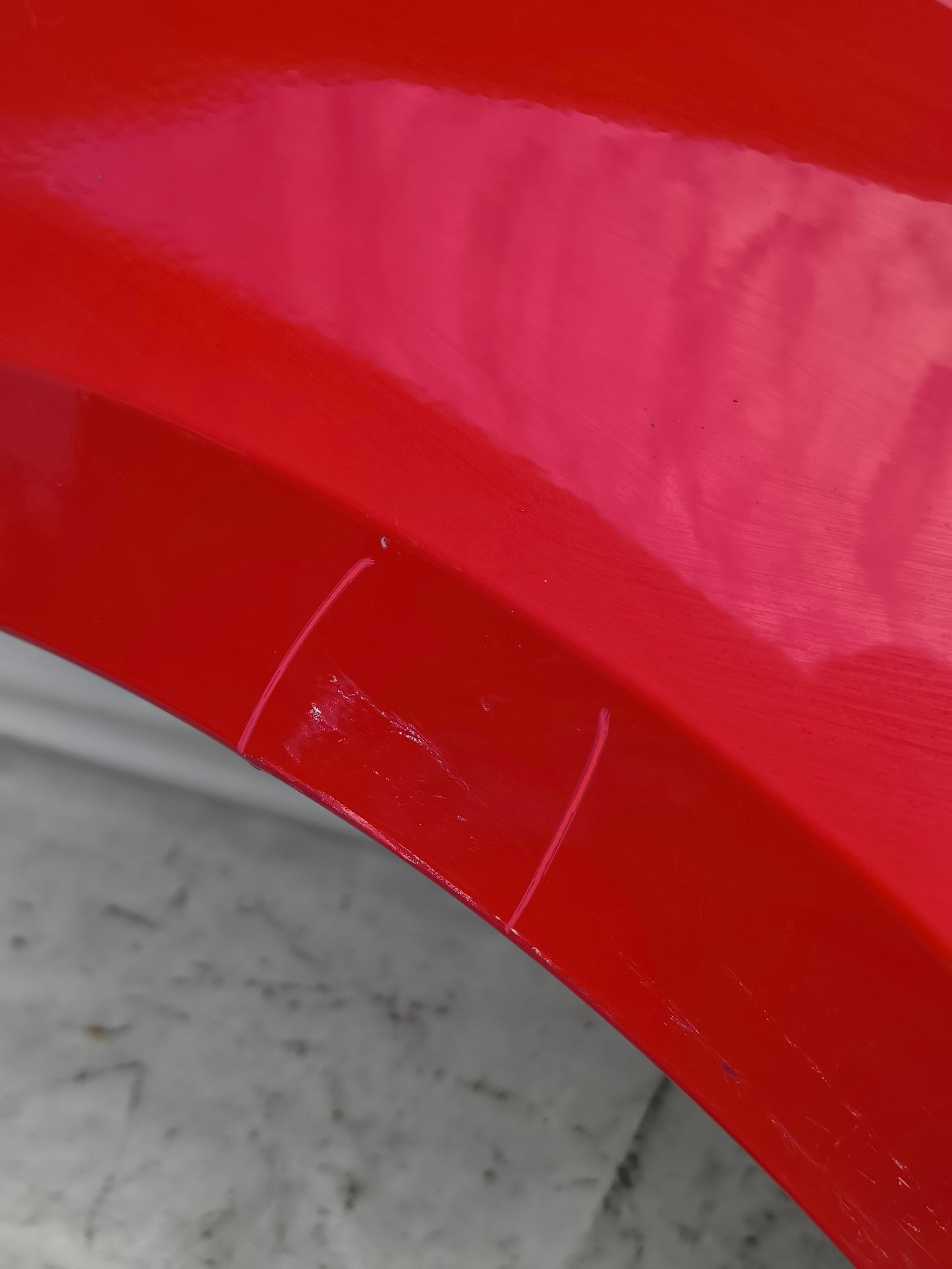 Parafango dx rosso Seat Ibiza (SJ) anno 2008-2017 ecoAG8466
