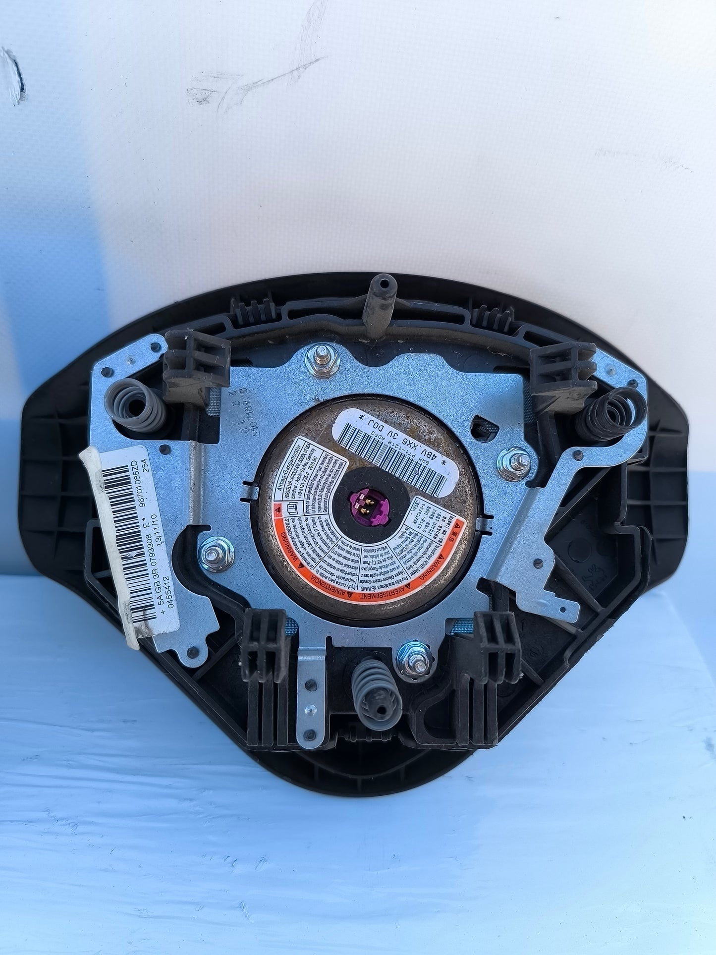 Airbag-Kit für Peugeot 206 Plus, Baujahr 2009, Teilenummer 9658285080, ecoAG6846