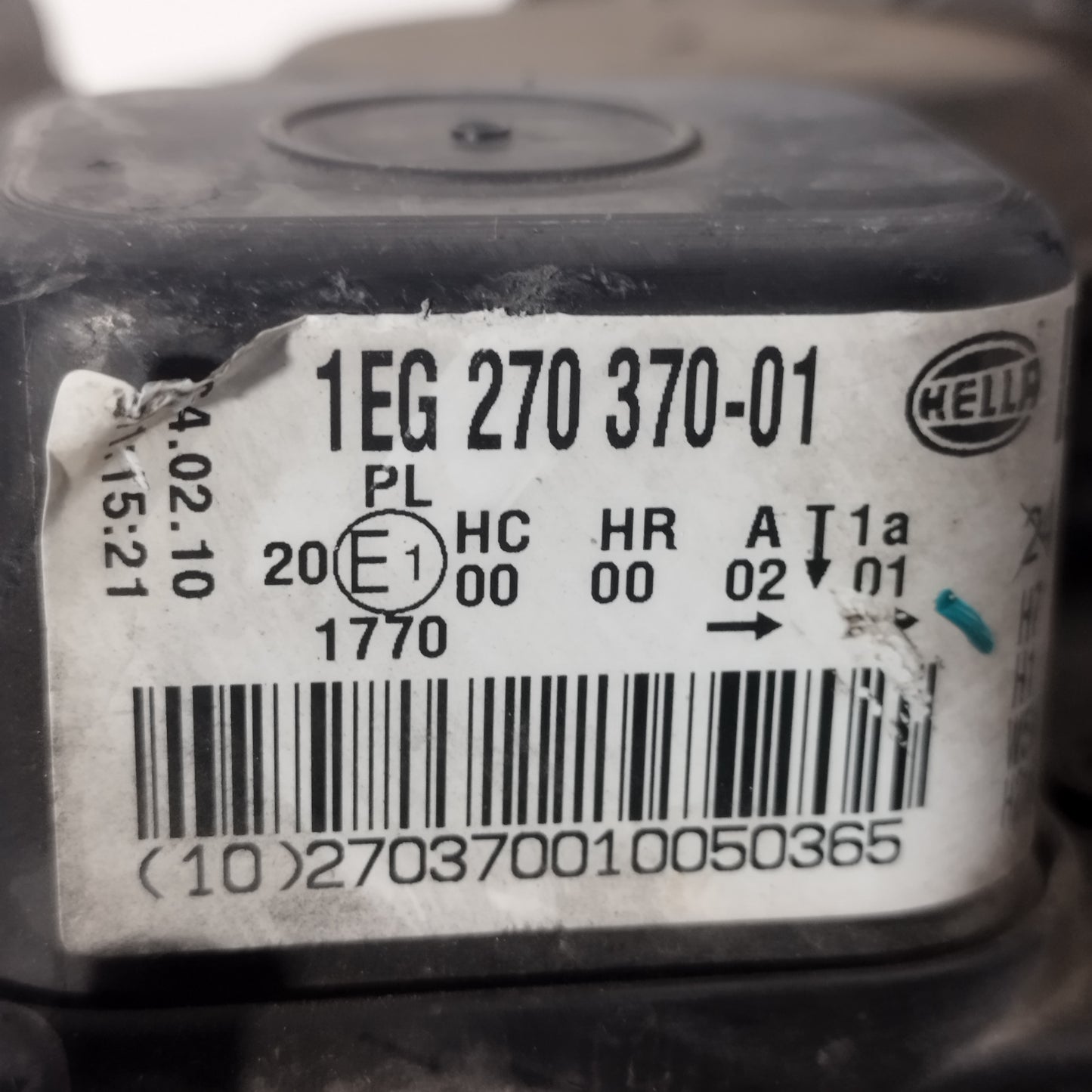 Fanale anteriore sx Opel Astra H 2007 Cod: 1eg270370-01 ecoAC15011