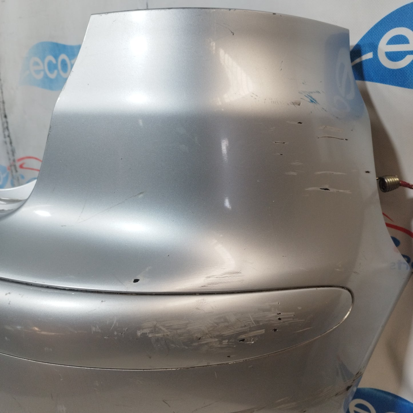 Seat Ibiza 2005 ecoAC9673 silbergraue Heckstoßstange