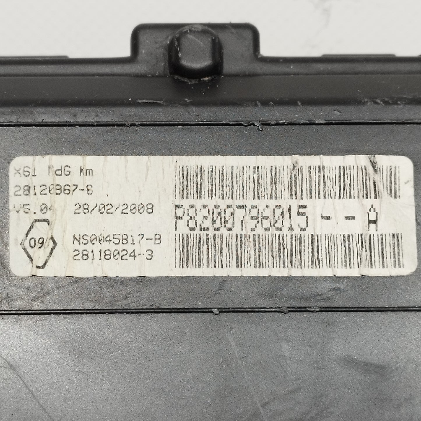 Quadro strumenti Renault Kangoo 1.5 Dci 2008 Cod: 281209676 ecoAC12414