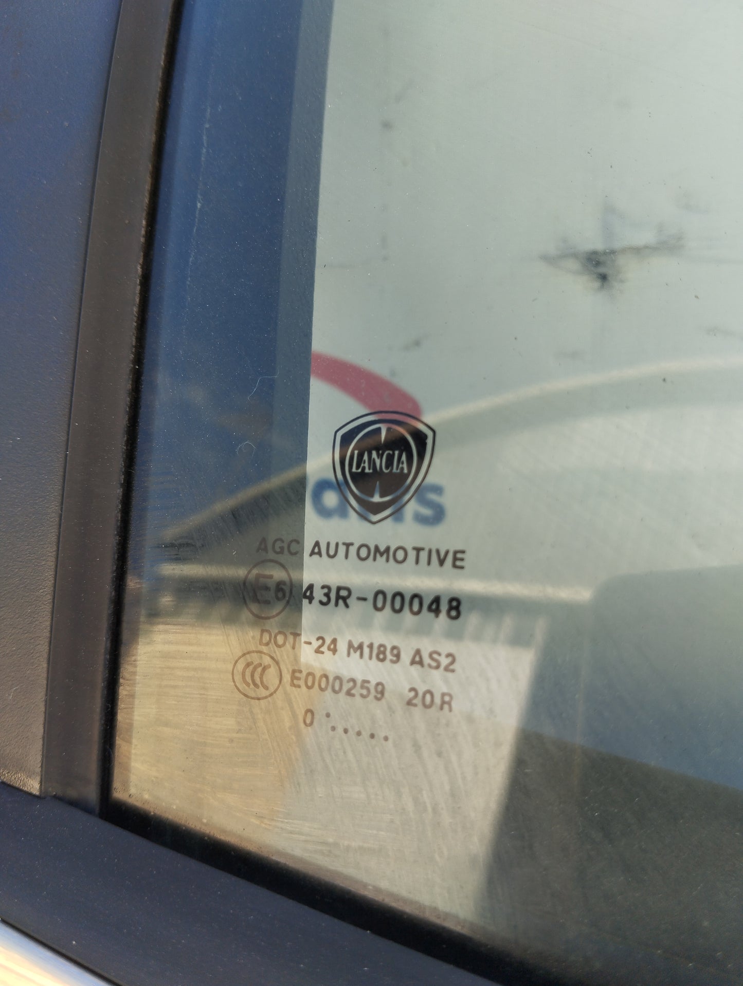 Rear door right grey maserati Lancia Delta 2010 ecoAG5707