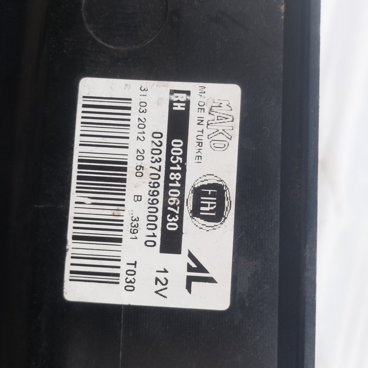Fanale posteriore dx Fiat Doblo 2015 cod: 00518106730 ecoDM209