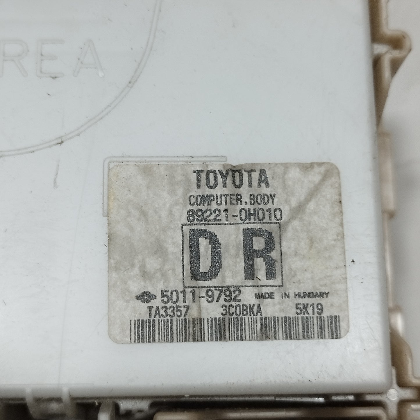 Centralina porta fusibili Toyota Aygo 1.0 B 2012-2021 cod: 89221-0H010 ecoAC16307