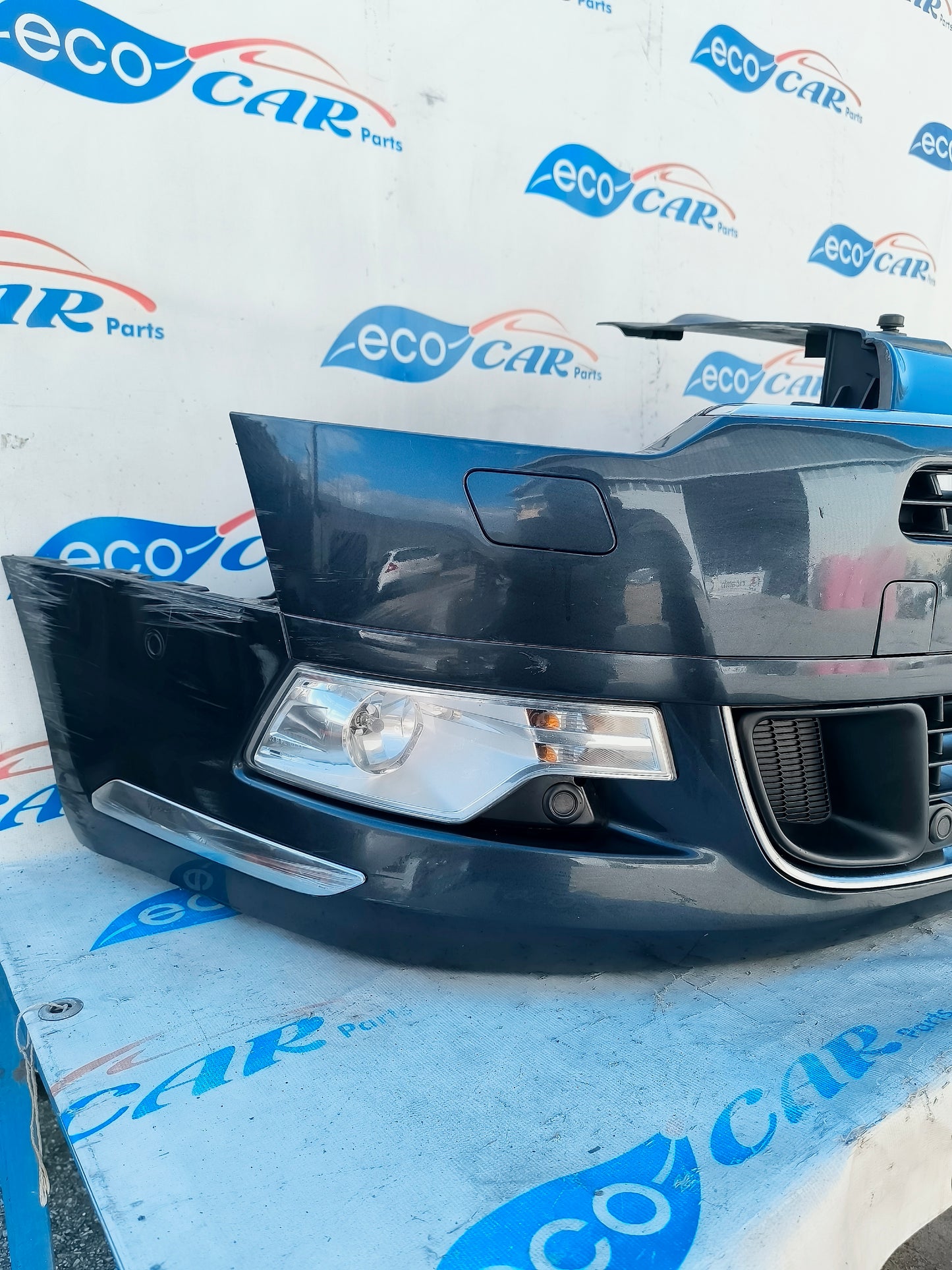 Front bumper gunmetal grey Citroen C5 year 2015 ecoAG6354