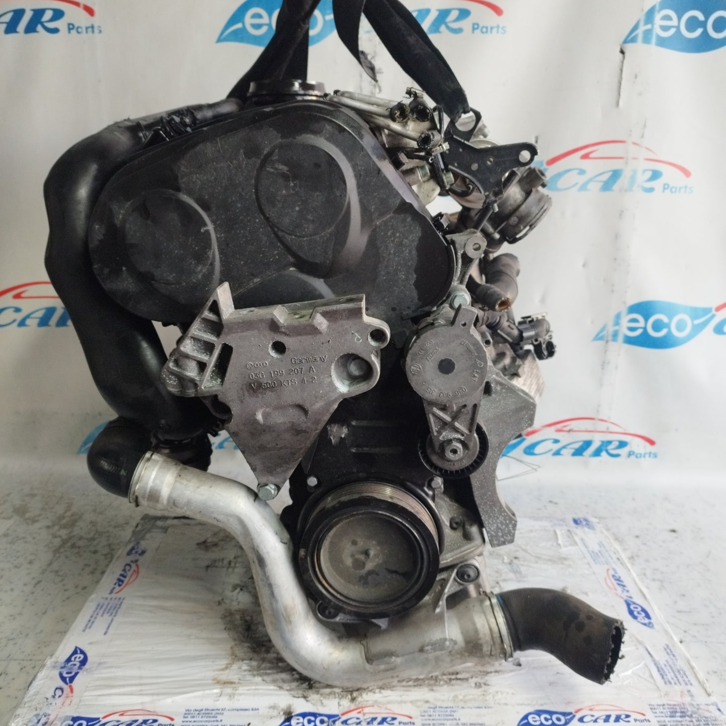 Engine Audi A3 / Volkswagen Golf 5 2006 2.0 tdi 16v 140cv code: BKD ecoAC10573