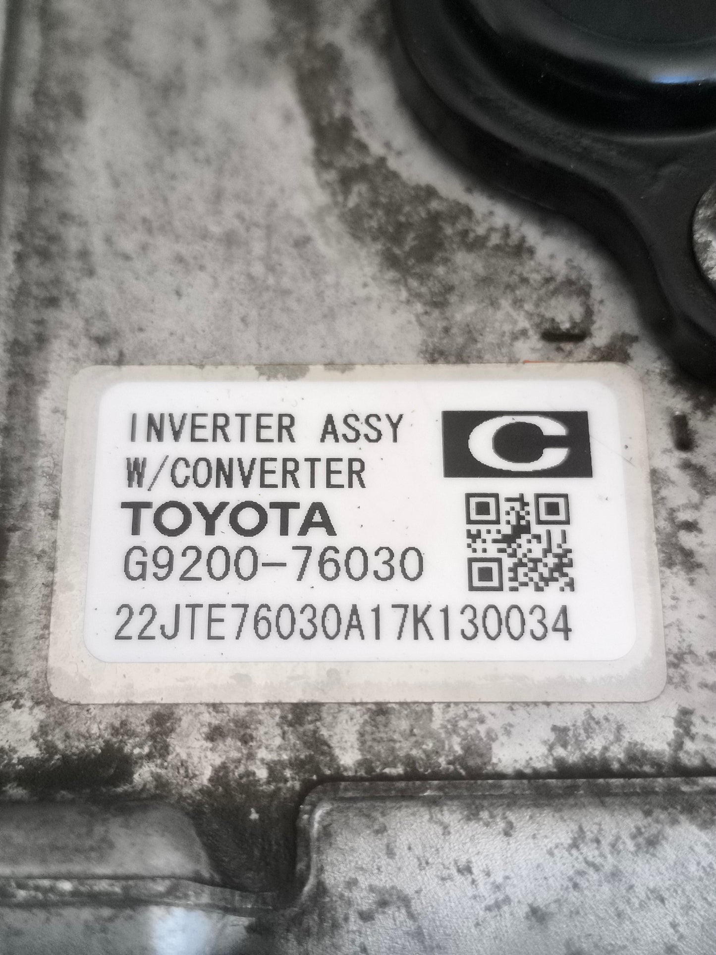 Convertitore di tensione (INVERTER) Toyota Auris/Corolla/Prius Hybrid anno 2019 Cod: G9200G9200-76030 ecoAG6895