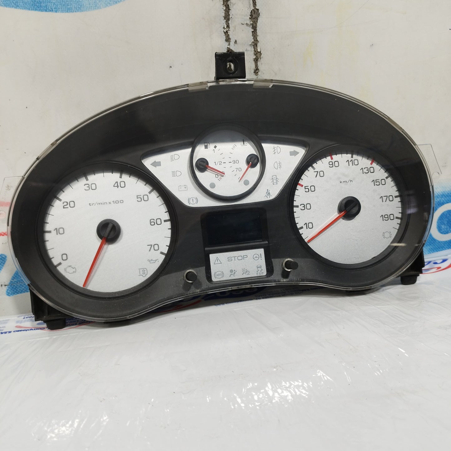 Instrument Cluster Fiat Scudo 1.6 HDI 2008 Code: 5550013101 ecoAC10960
