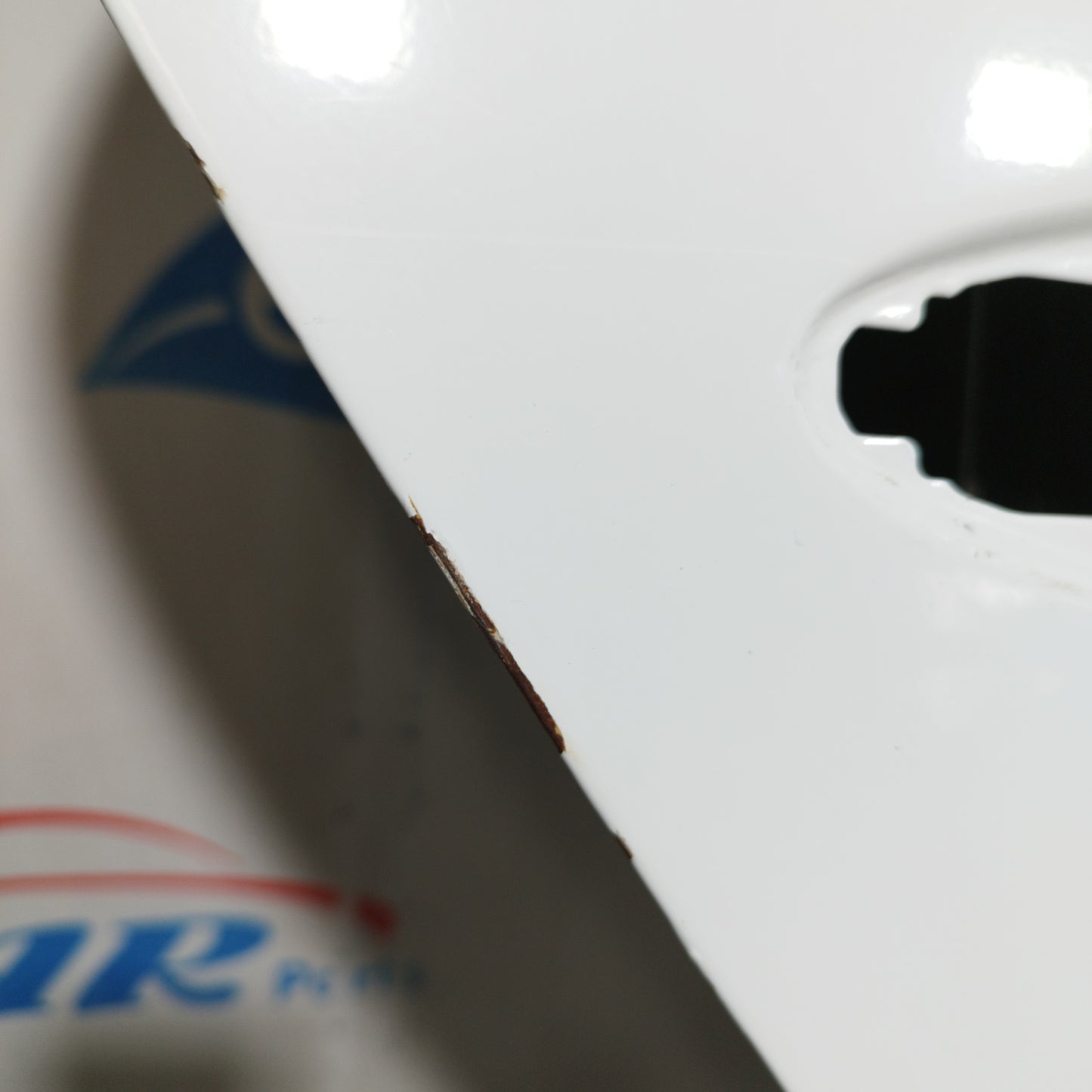 Rear right door white Hyundai IX35 2011 ecoAC9927