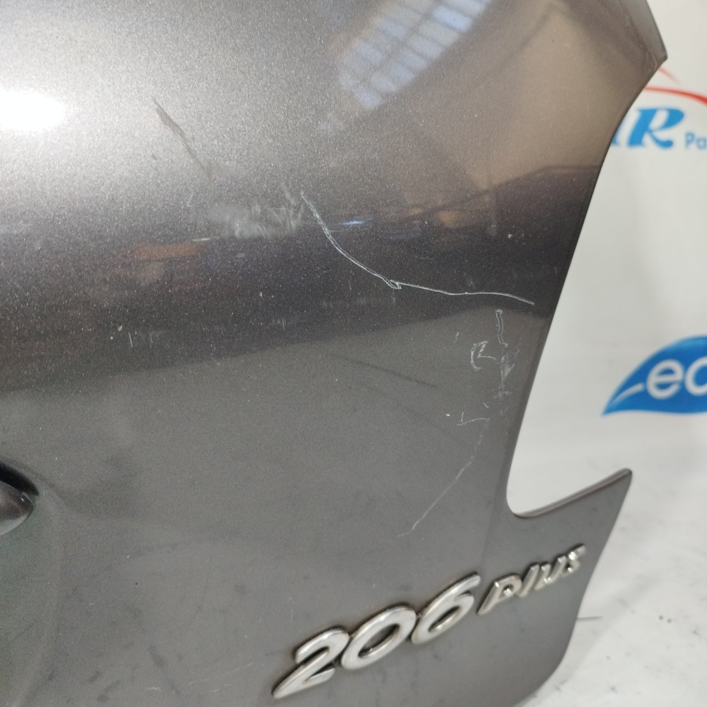 Dunkelgraue Heckklappe Peugeot 206 Plus 2009 ecoAC9580