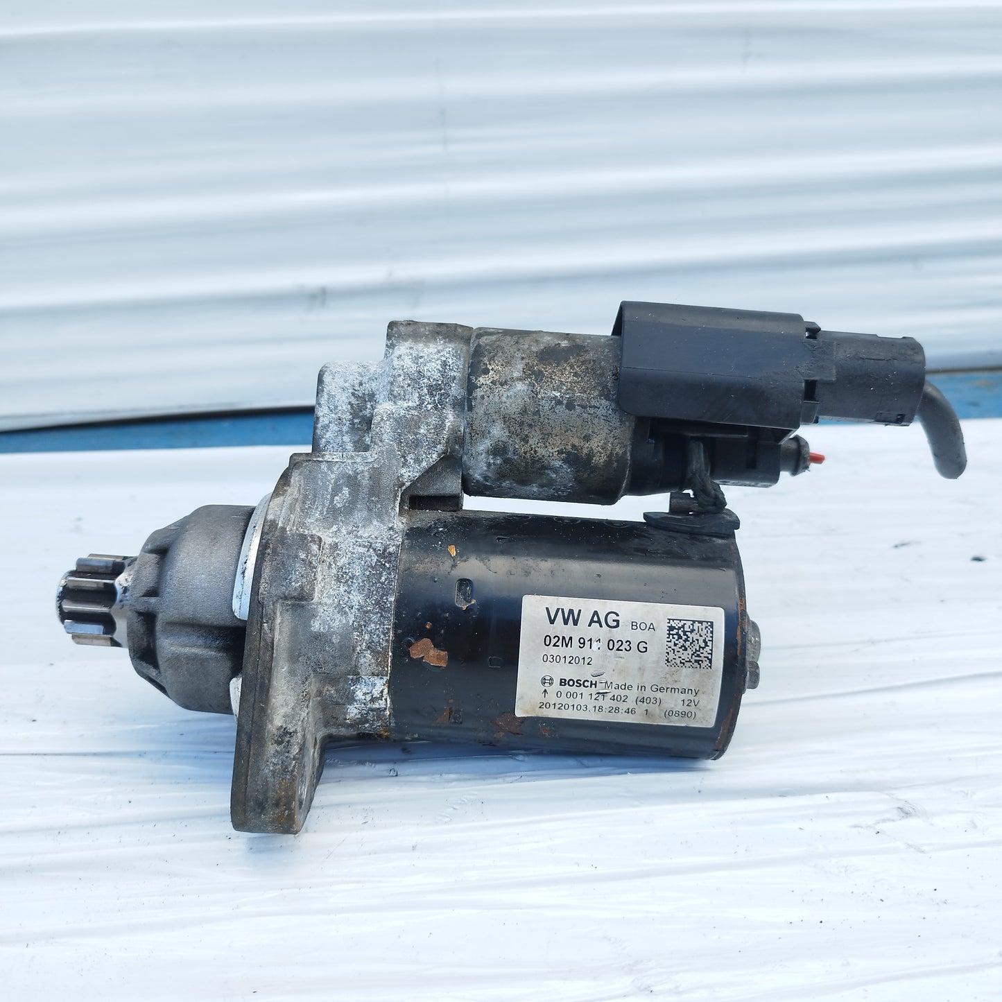 Motorino avviamento Seat Leon II (1P) 2.0 TB 2005-2012 1 pin cod: 02m911023g ecoAC15883