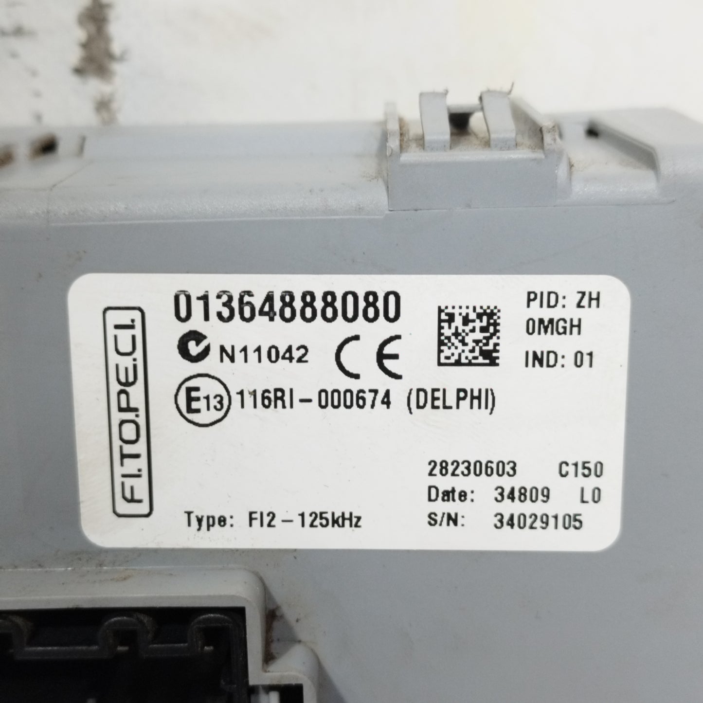 Zündkit Lancia Ypsilon 1.2 B 2009 Teilenummer: IAW5SF8.MG ecoAC10862