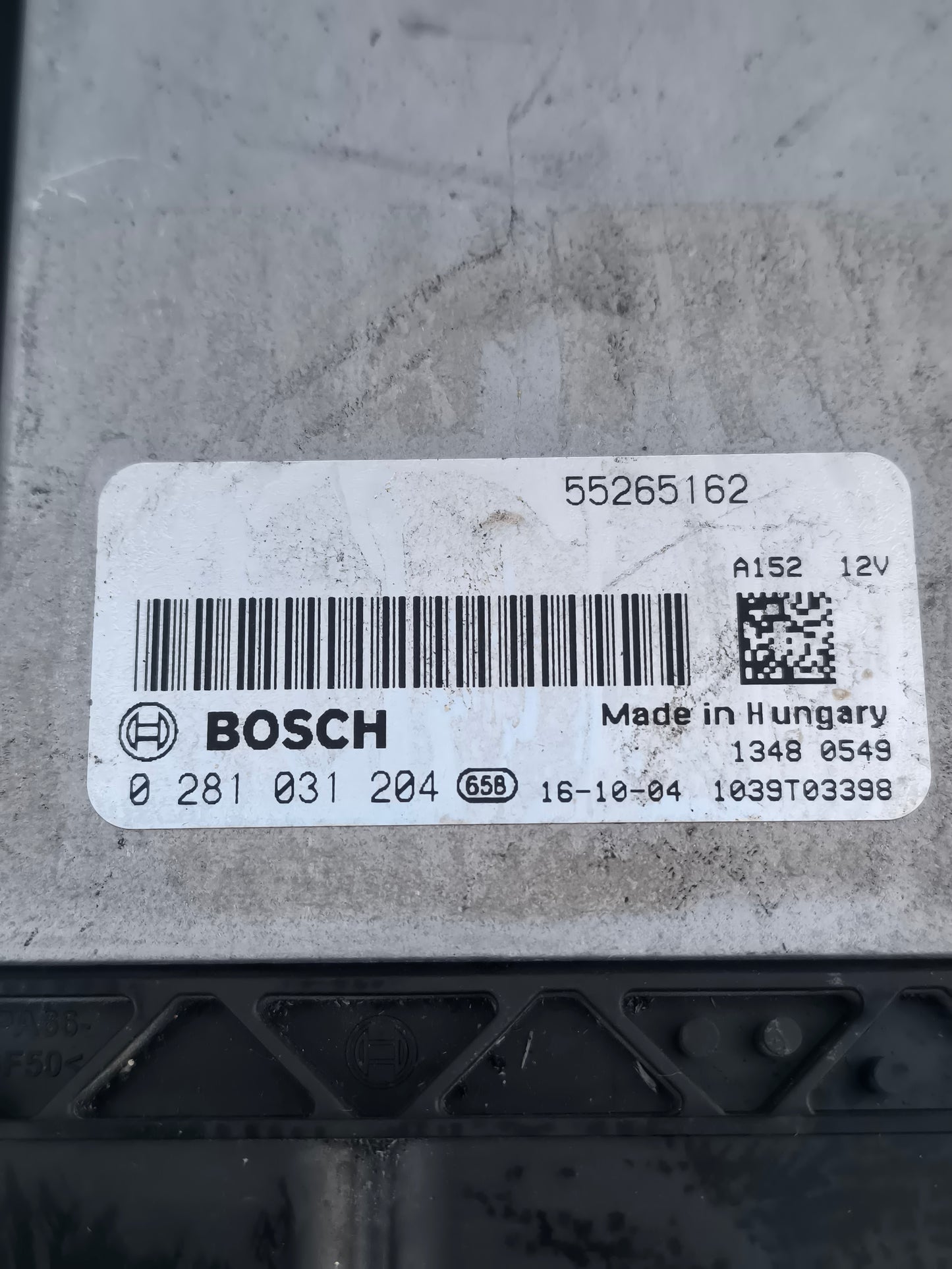 Kit accensione Fiat Tipo 1.6 Multijet anno 2017 cod: 0281031204 ecoAG7844