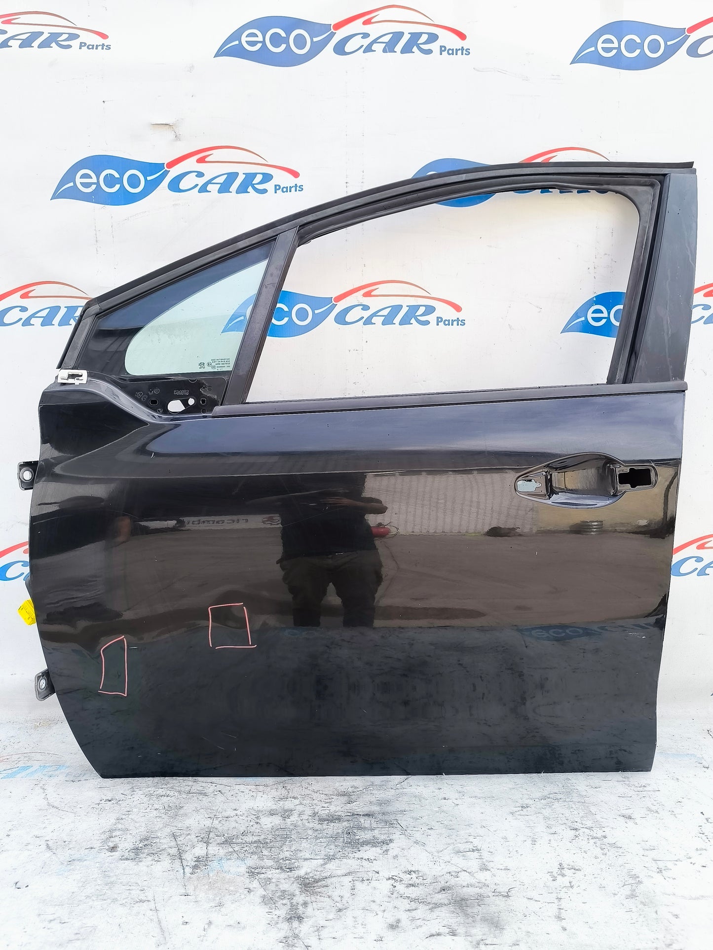 Sportello anteriore sx nero Peugeot 208 2014 ecoAG5719