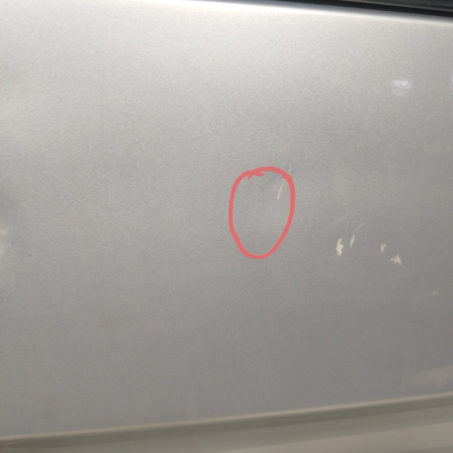 Portellone posteriore grigio argento Renault Kangoo 2008 ecoAC9047