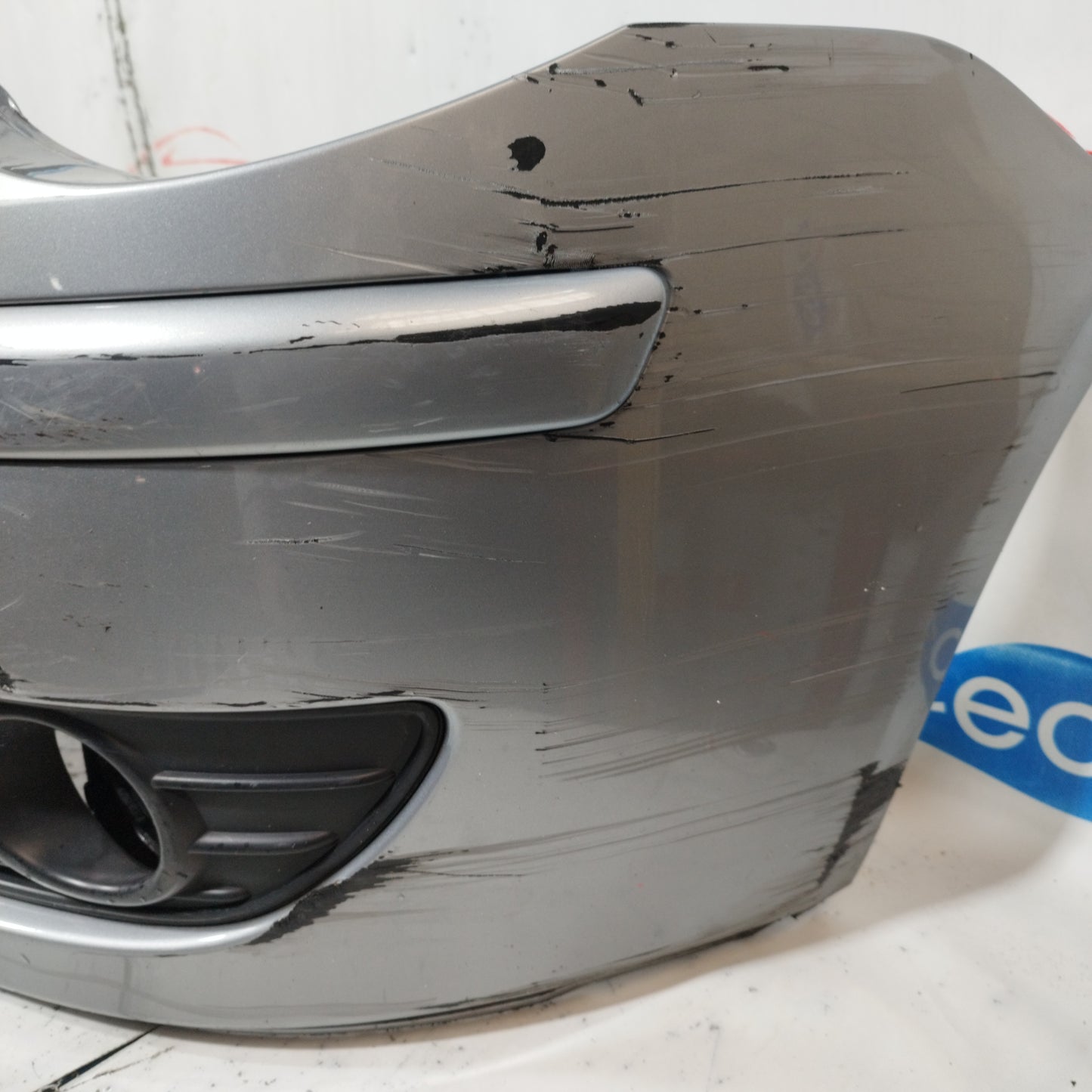Front bumper grey Volkswagen Polo 2008 ecoAC10451