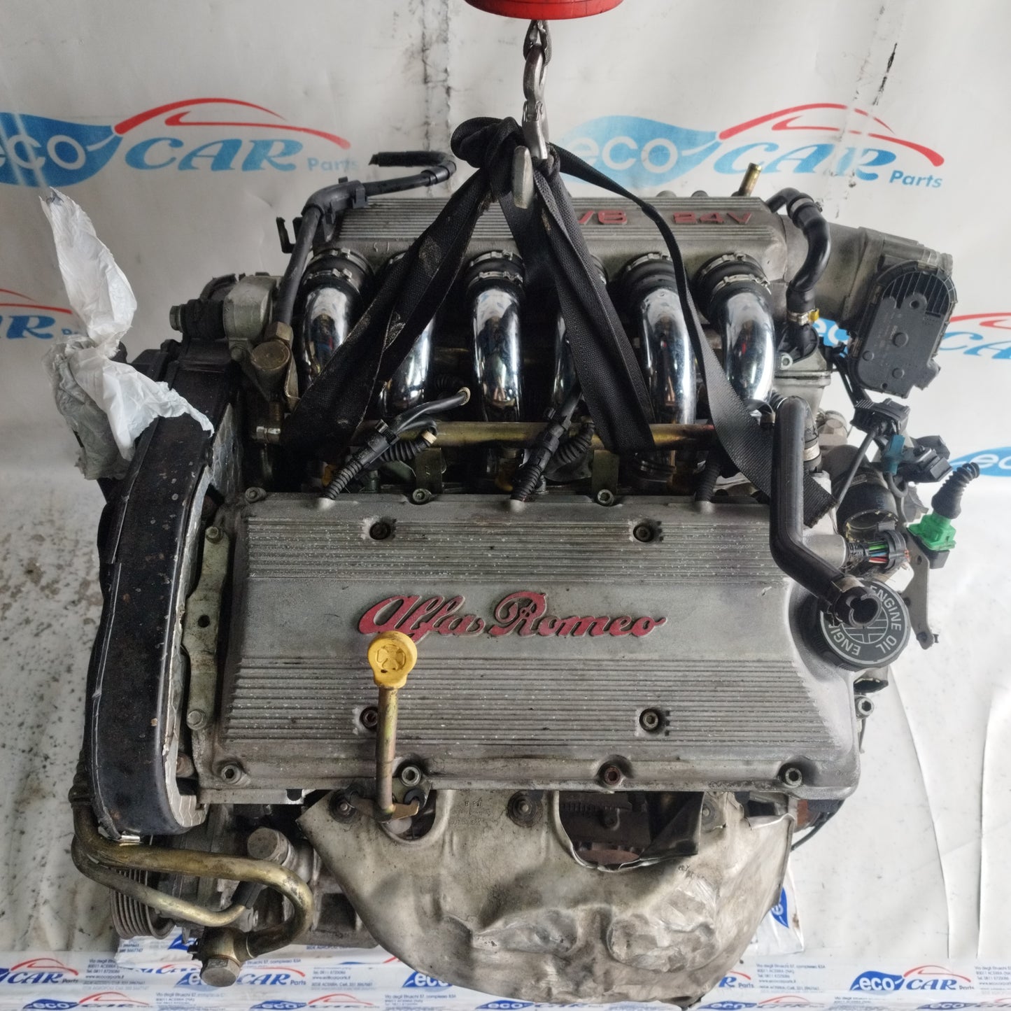 Alfa Romeo 166 2.5 B V6 24V 1999 engine code: AR34201 ecoAC9751